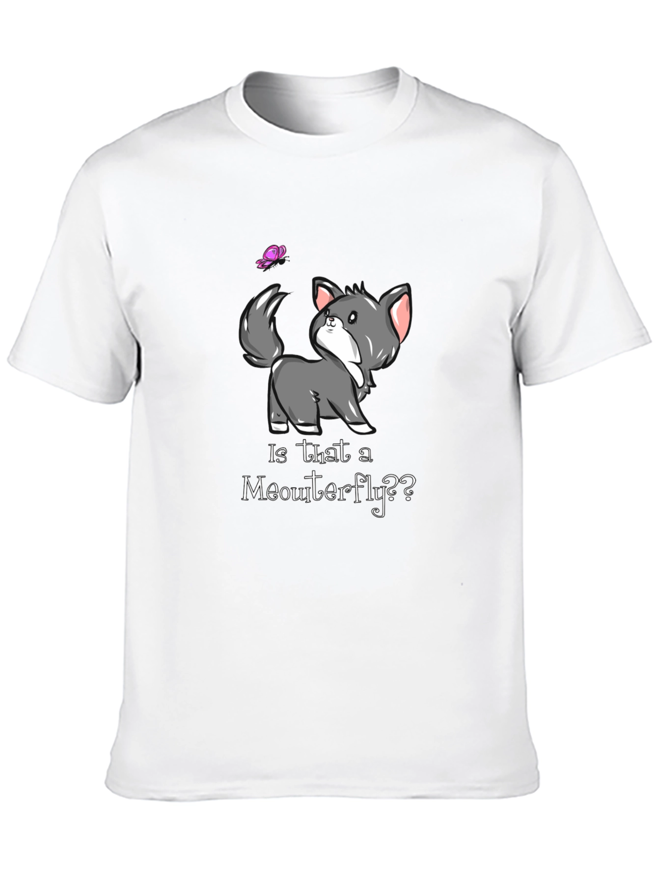 Is That a Meowterfly? Cat Lover T-Shirt