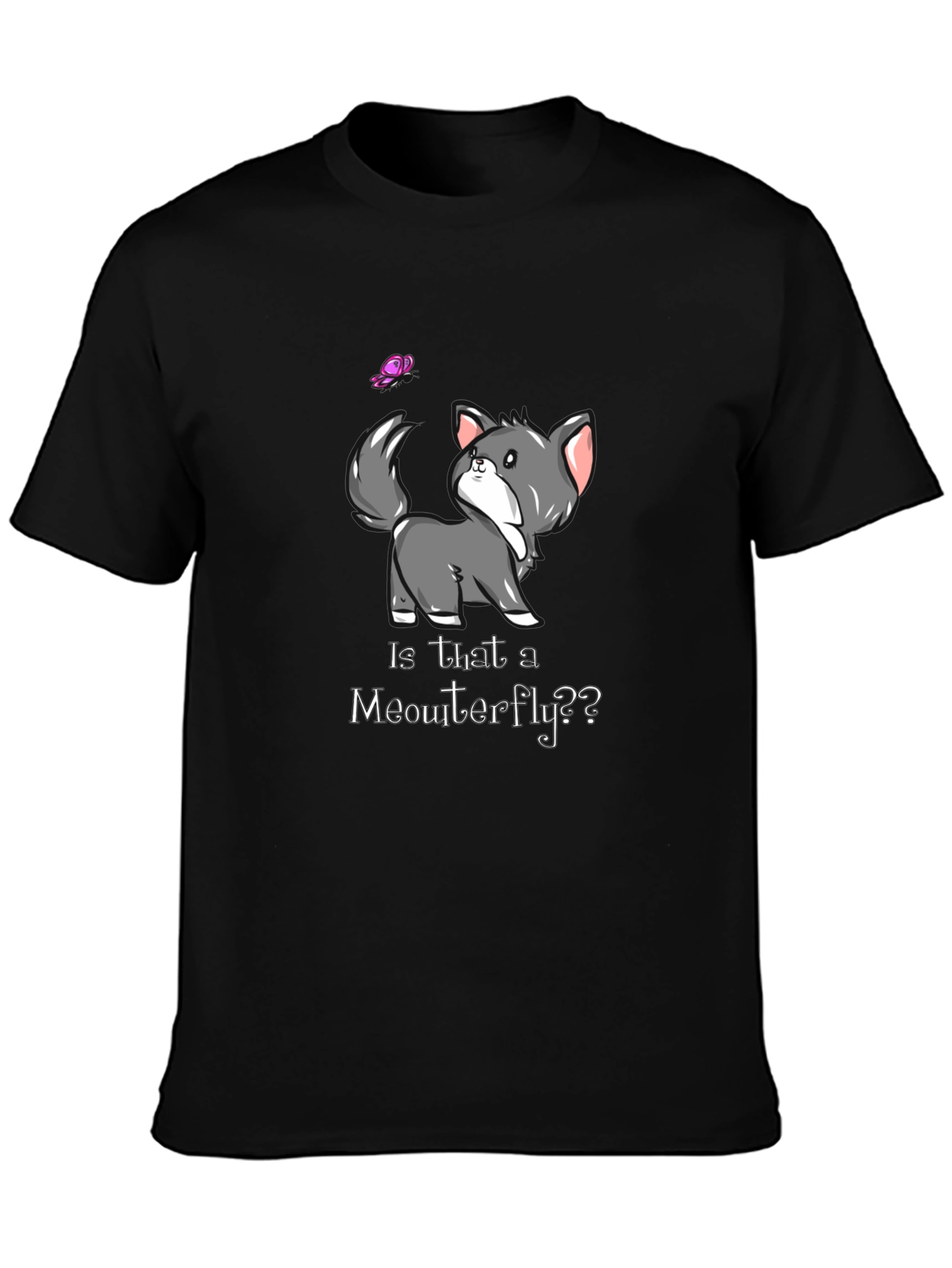 Is That a Meowterfly? Cat Lover T-Shirt