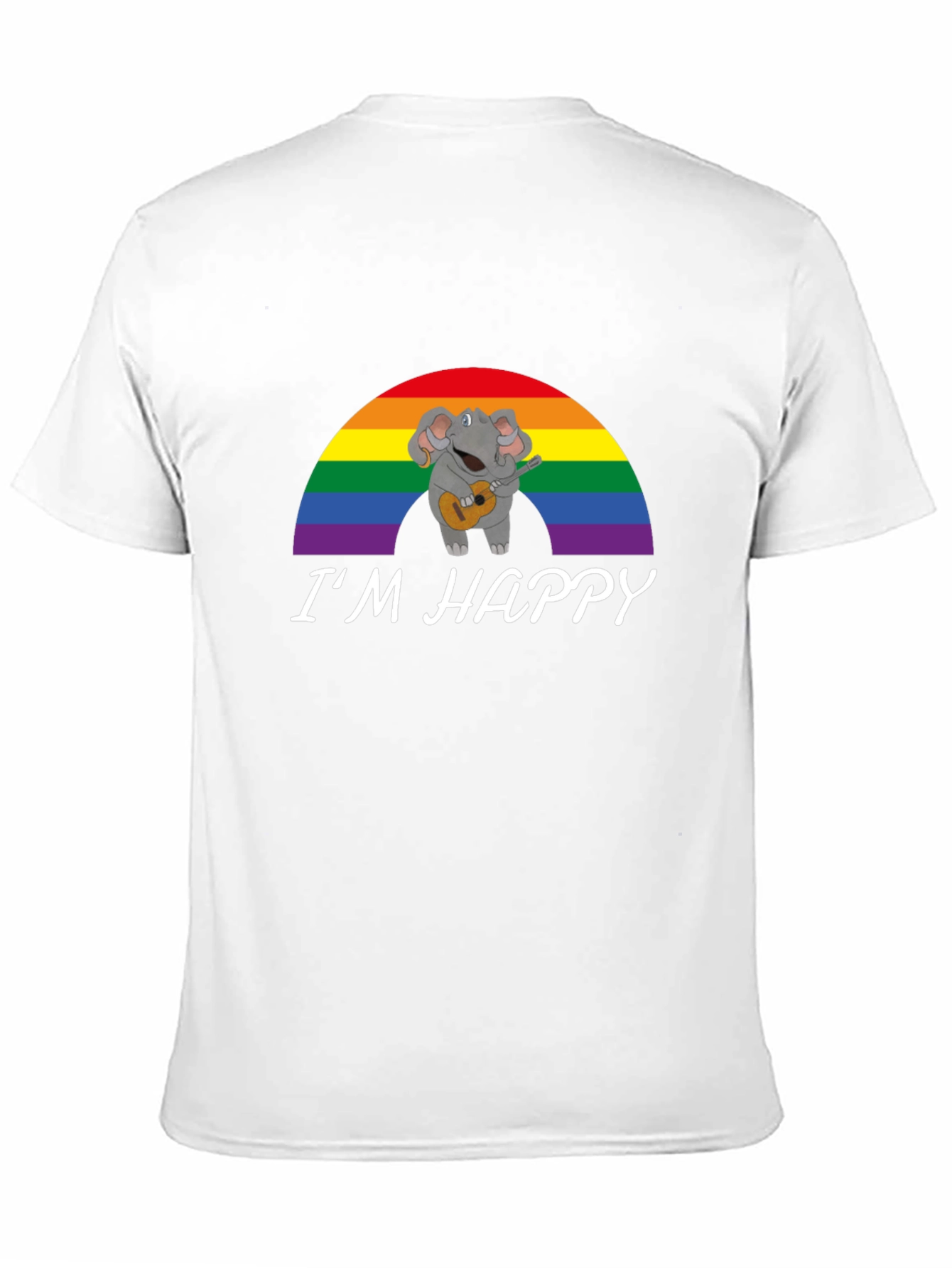 Im Happy Rainbow Elephant T-Shirt