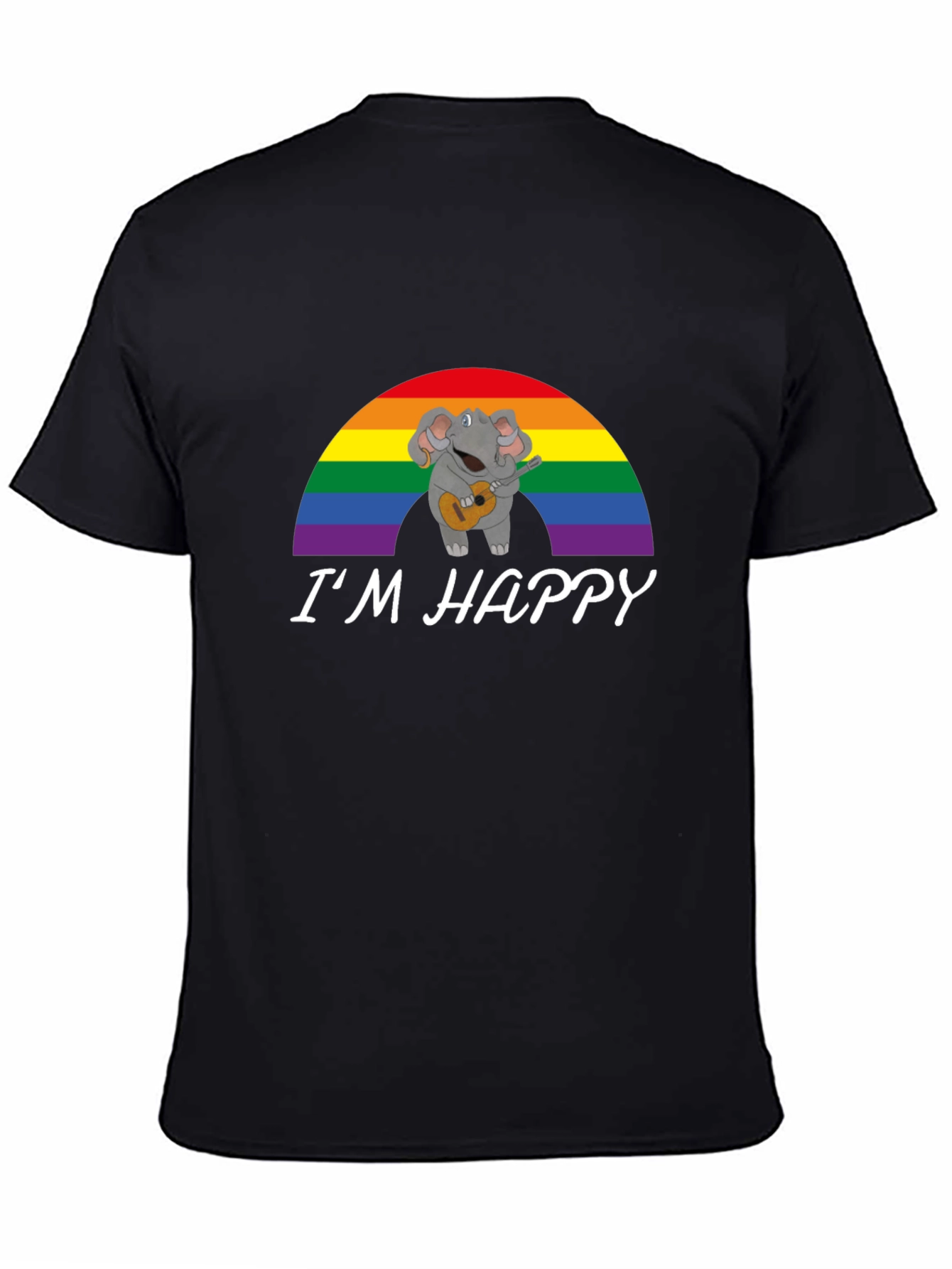 Im Happy Rainbow Elephant T-Shirt