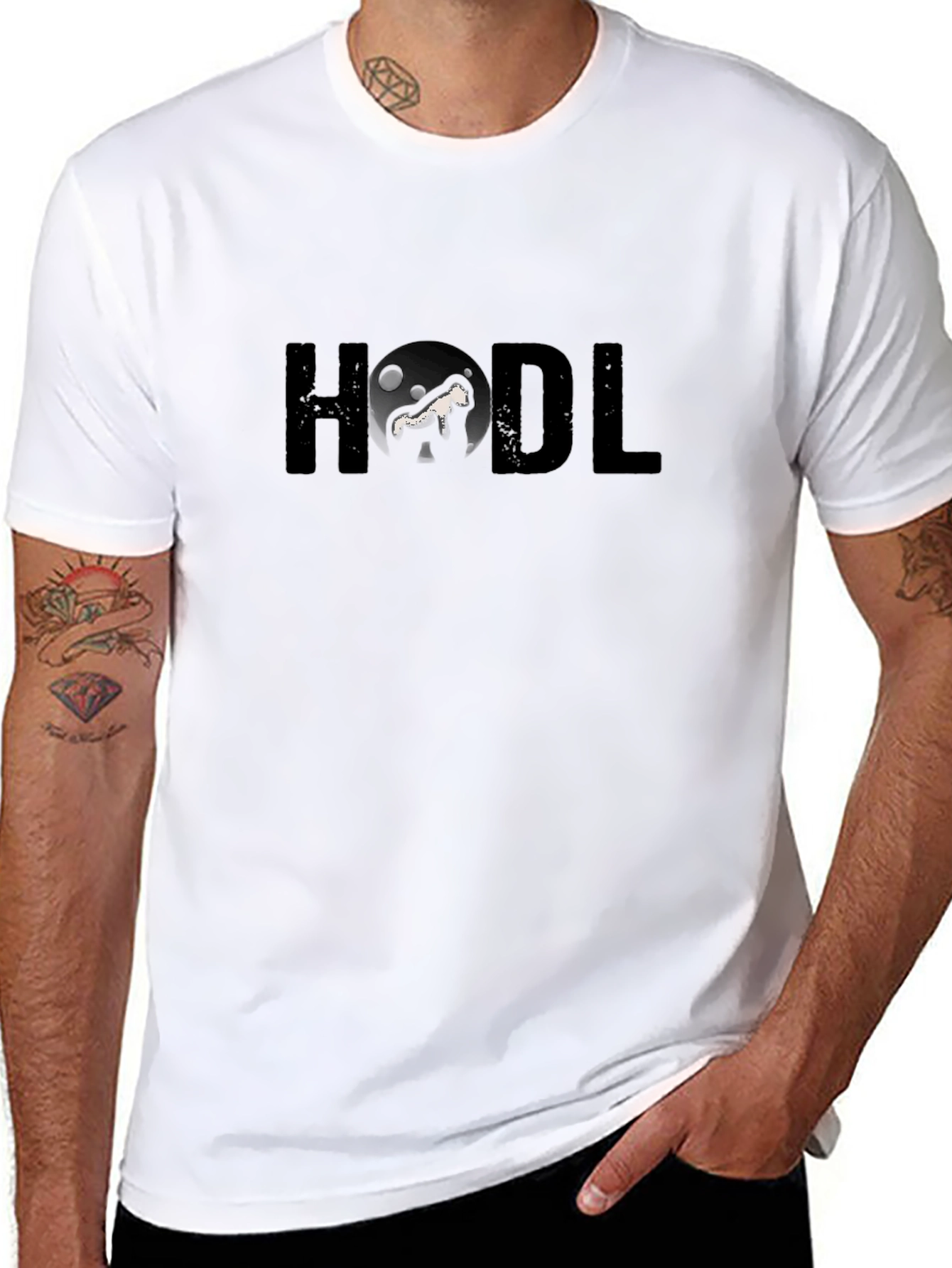 HODL Crypto Black T-Shirt