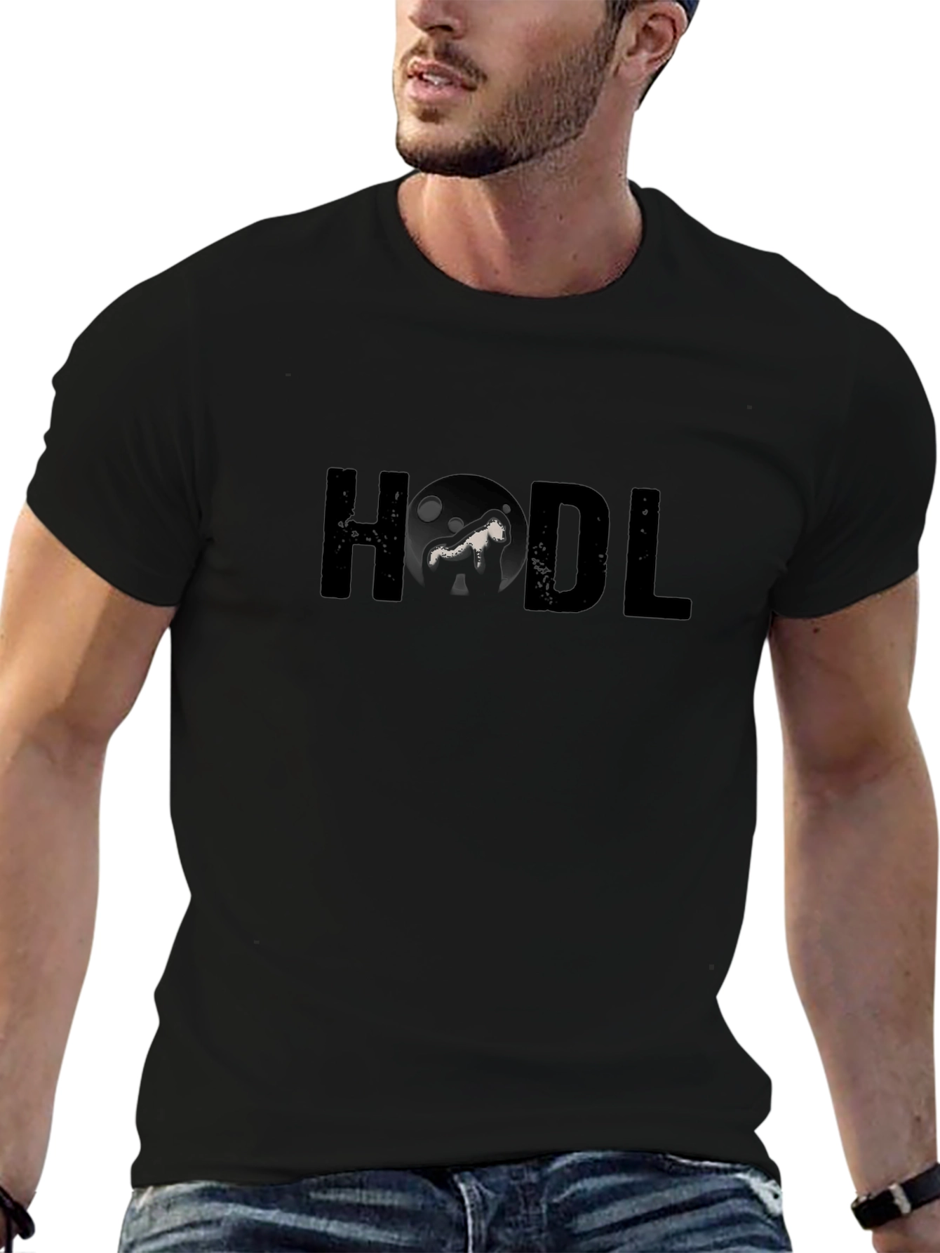 HODL Crypto Black T-Shirt