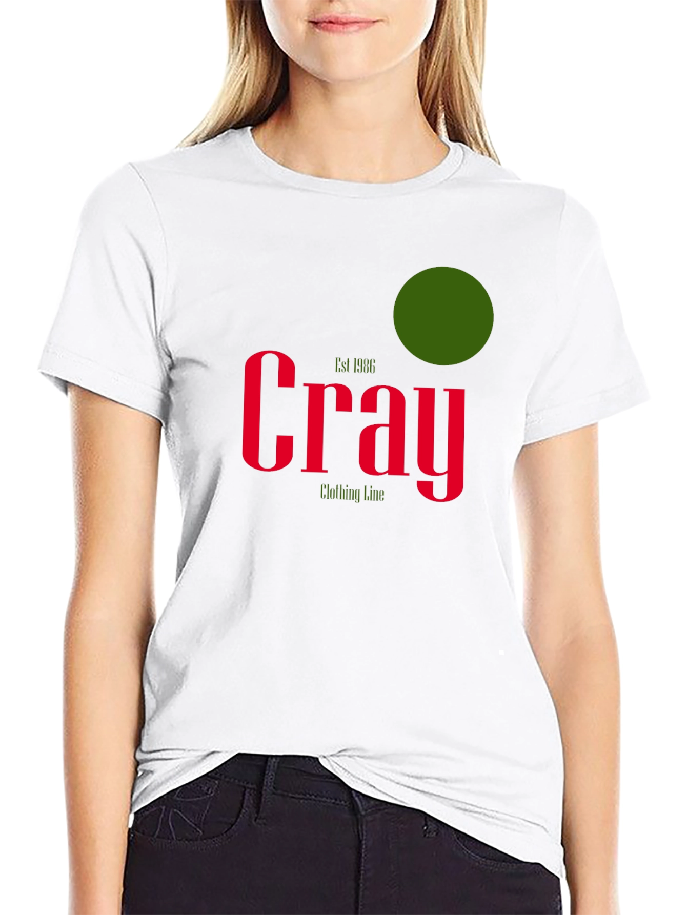 Cray Clothing Line Black T-Shirt