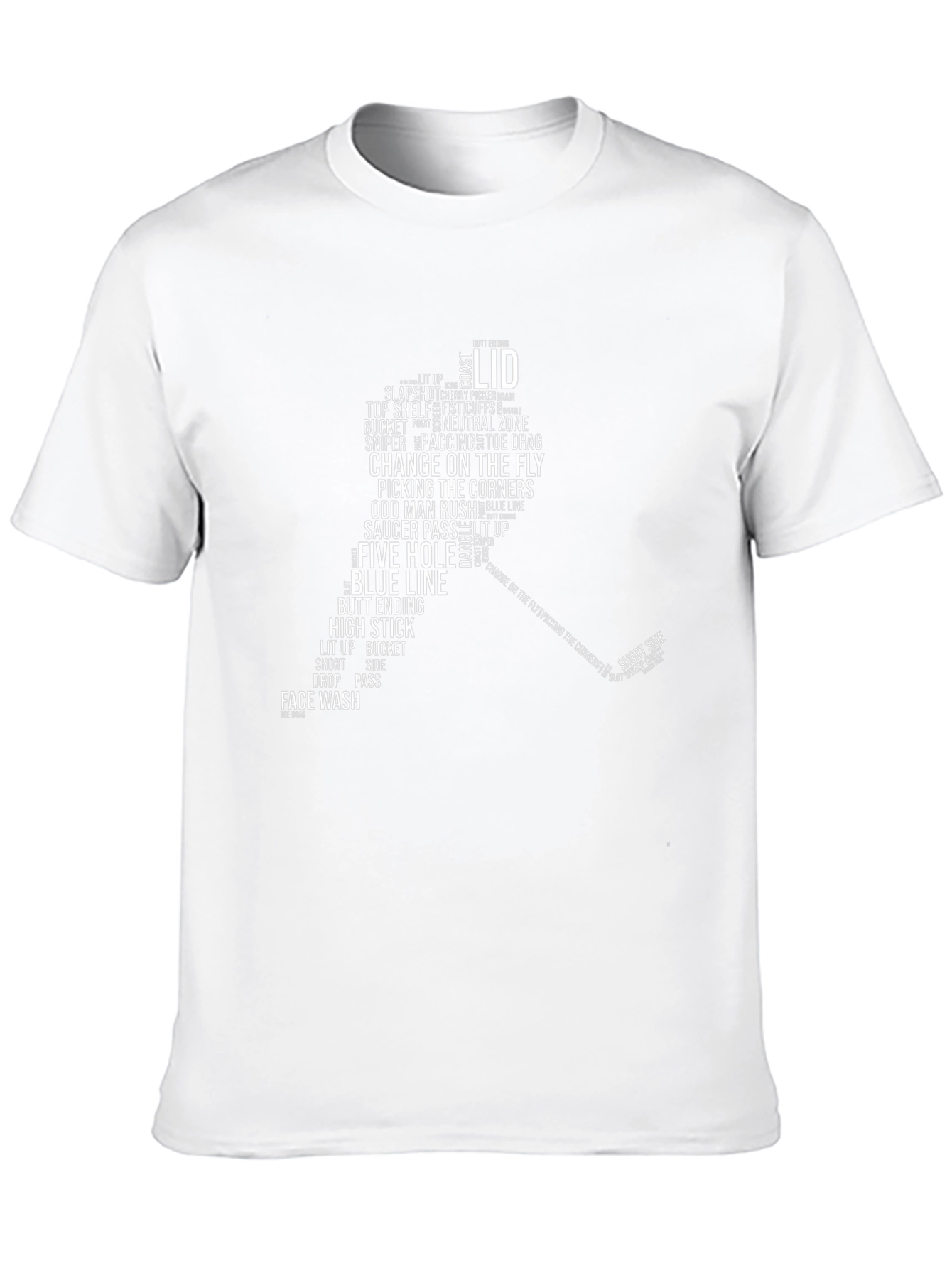 Hockey Slang Word Cloud T-Shirt