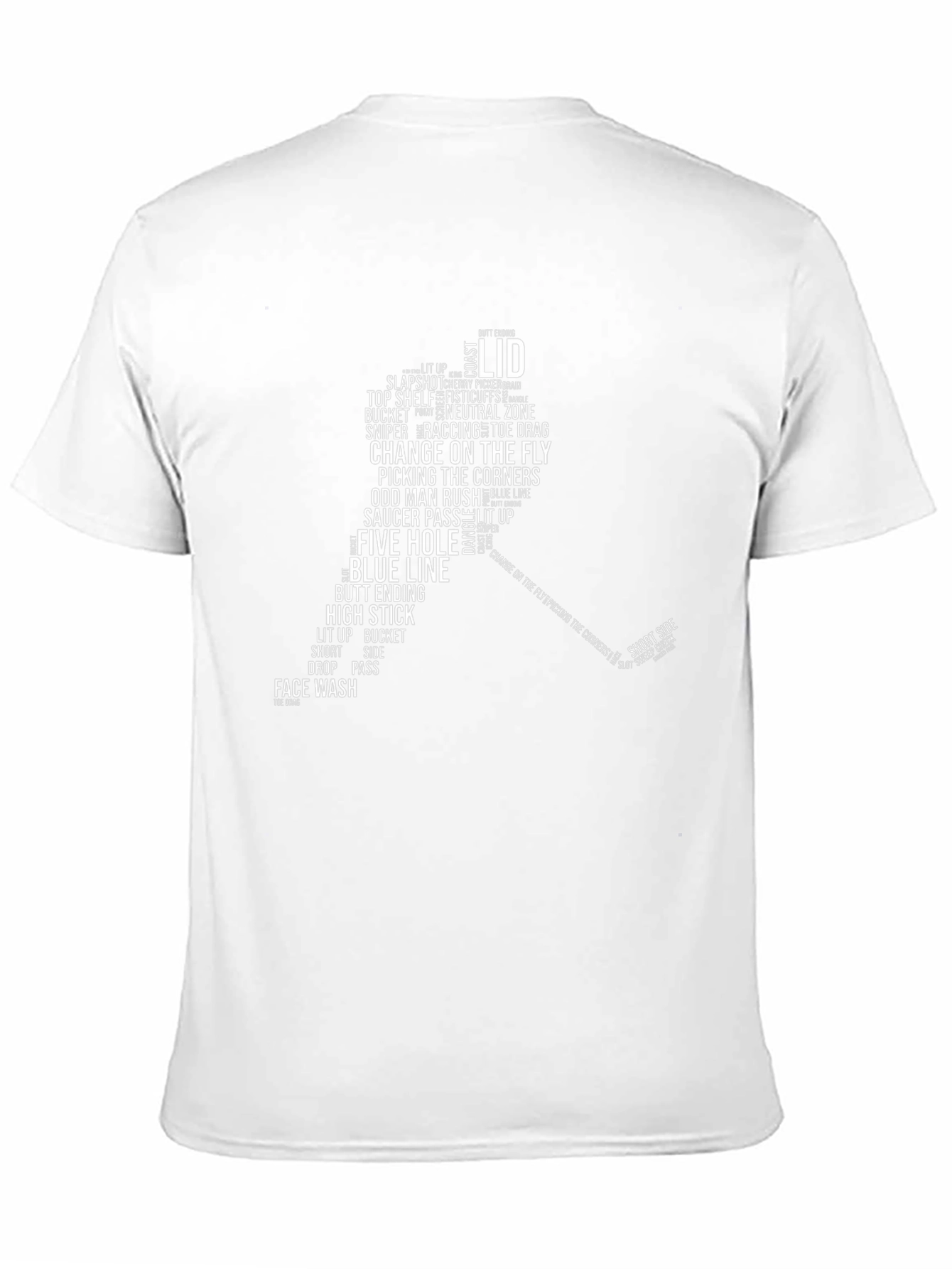 Hockey Slang Word Cloud T-Shirt