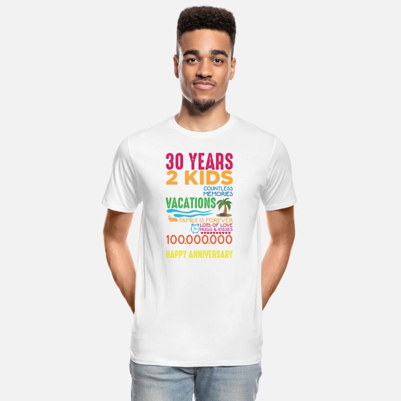 30 years Wedding Anniversary 2 kids Parents