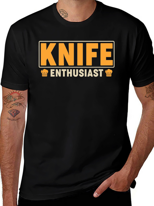 Knife Enthusiast T-Shirt: Funny Gift for Knife Lovers