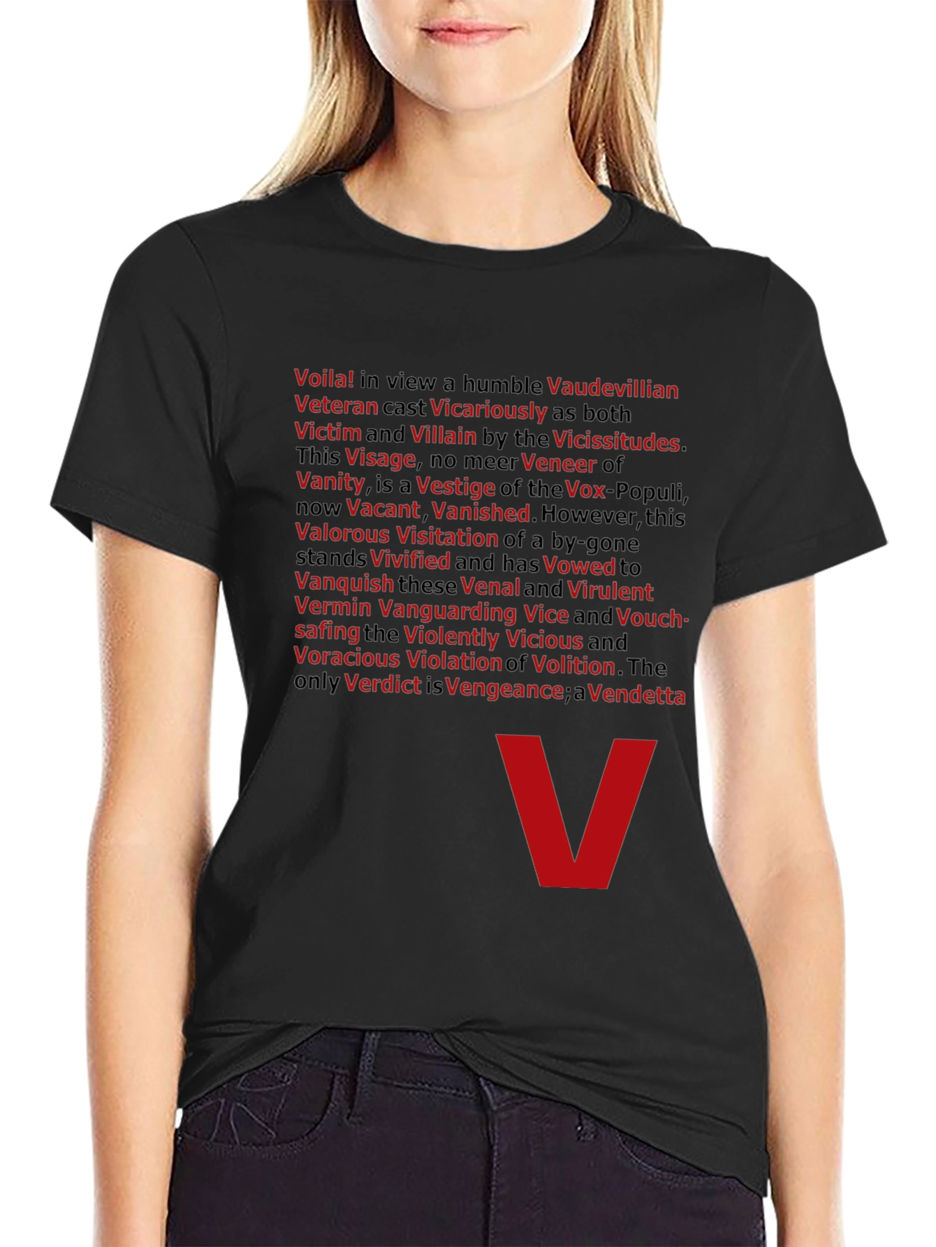 V for Vendetta T-Shirt - Voila Villain