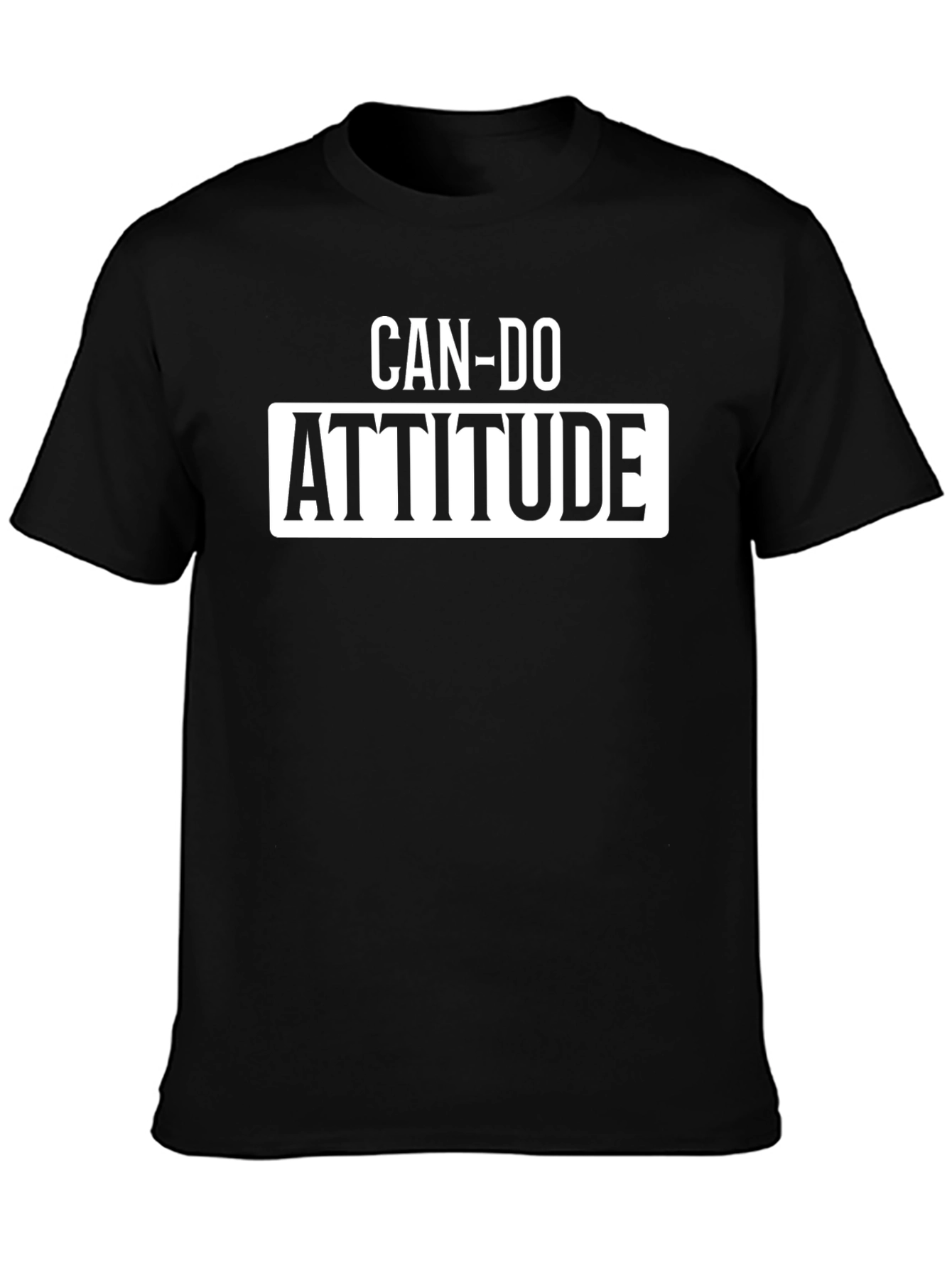 Can-Do Attitude Graphic T-Shirt