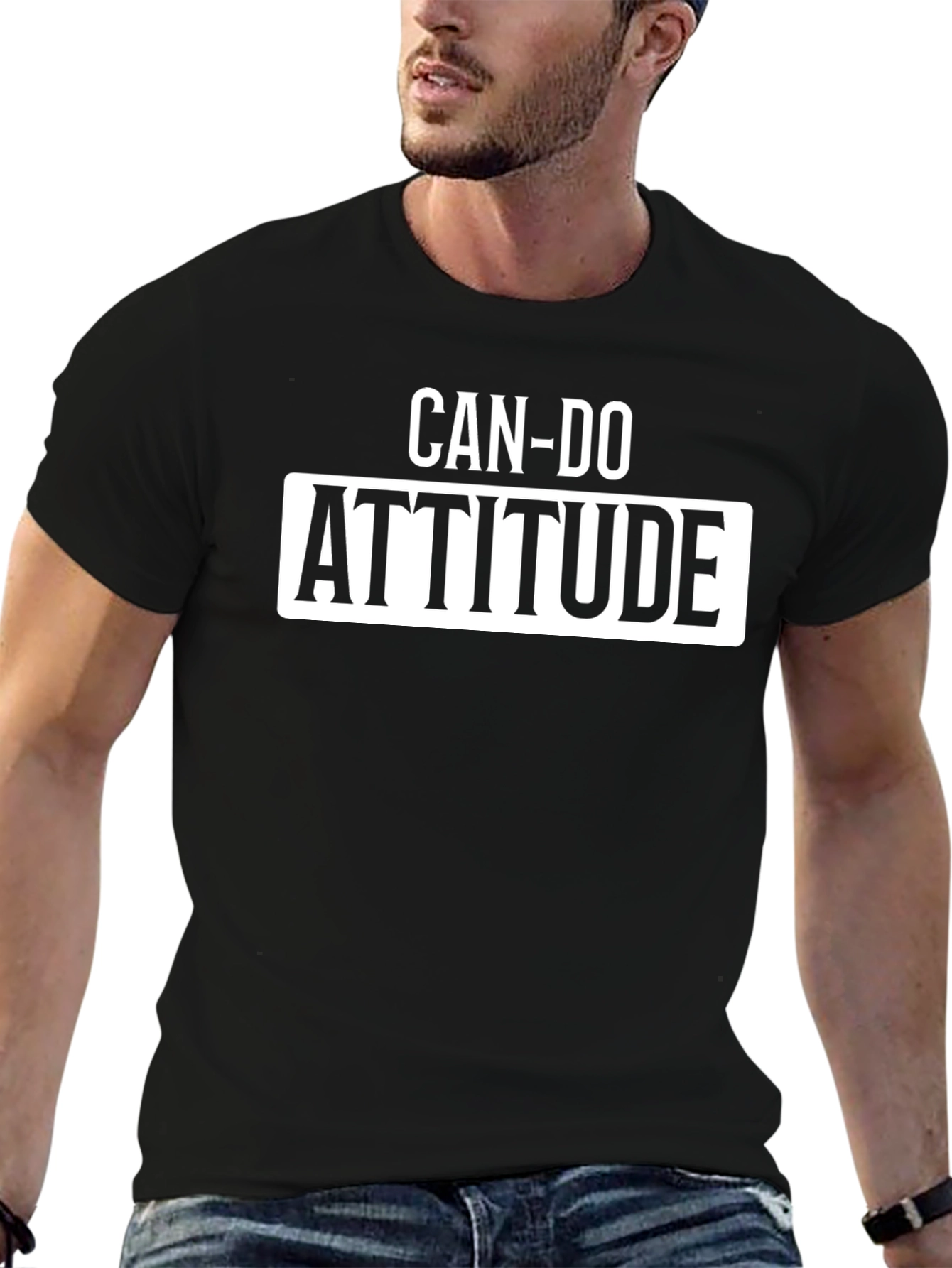 Can-Do Attitude Graphic T-Shirt