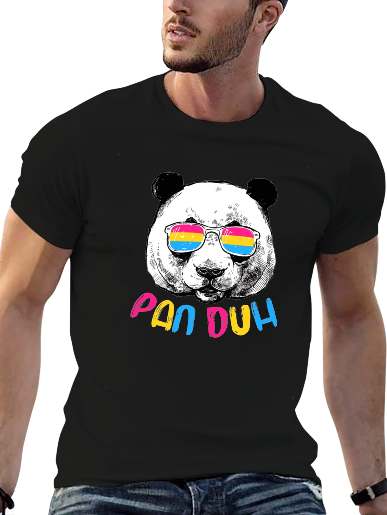 Pan Duh Panda T-Shirt - Stylish Graphic Tee