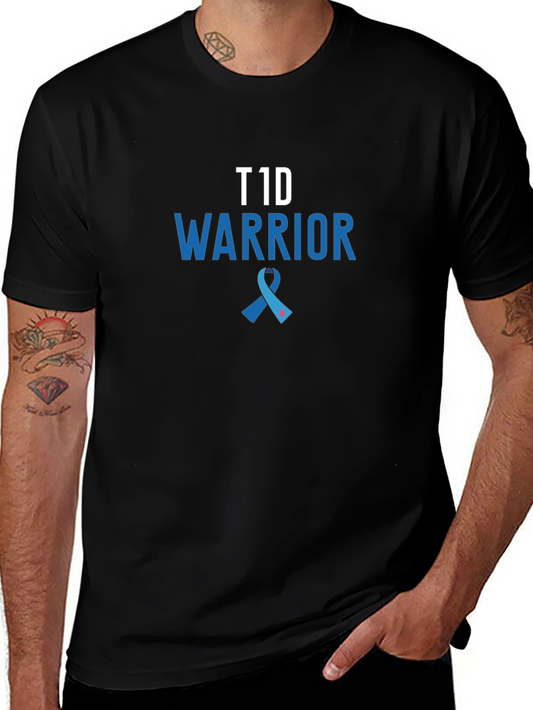 T1D Warrior T-Shirt Diabetes Awareness