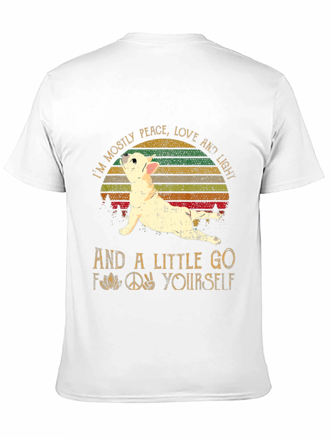 Peace Love Dog T-Shirt