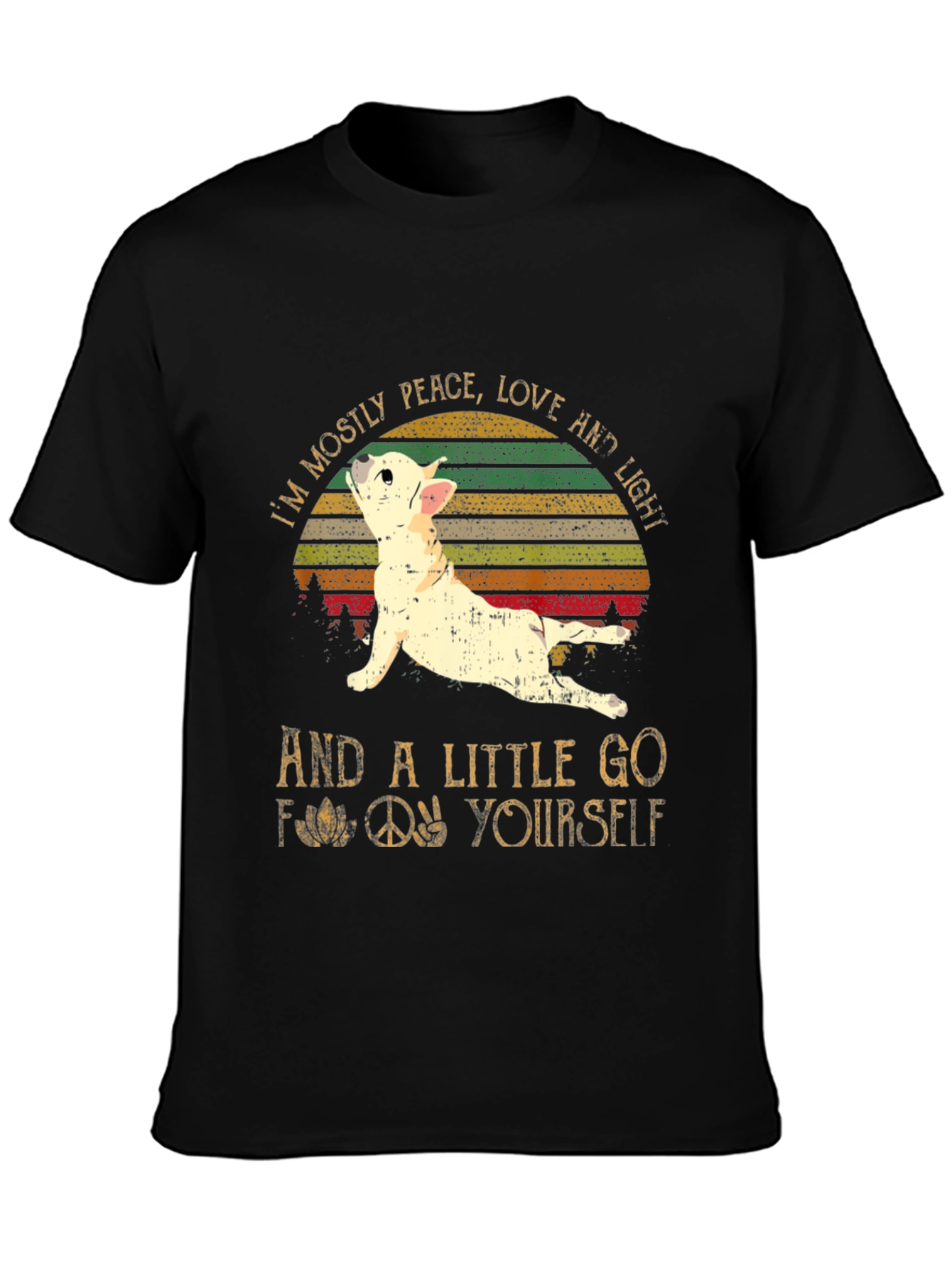 Peace Love Dog T-Shirt