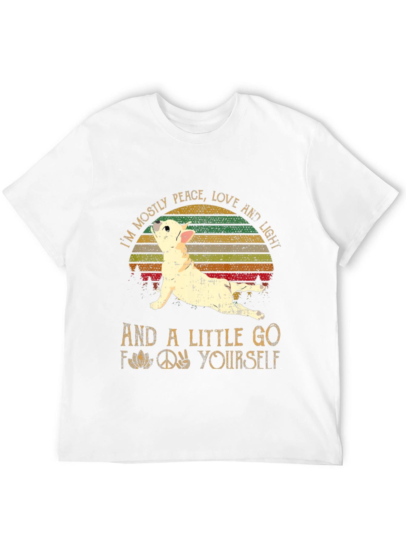 Peace Love Dog T-Shirt