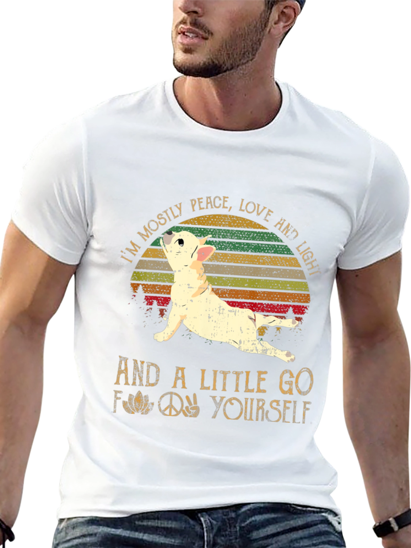 Peace Love Dog T-Shirt