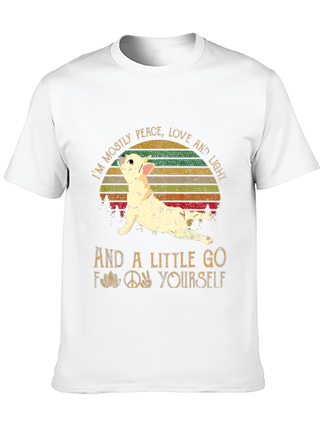 Peace Love Dog T-Shirt