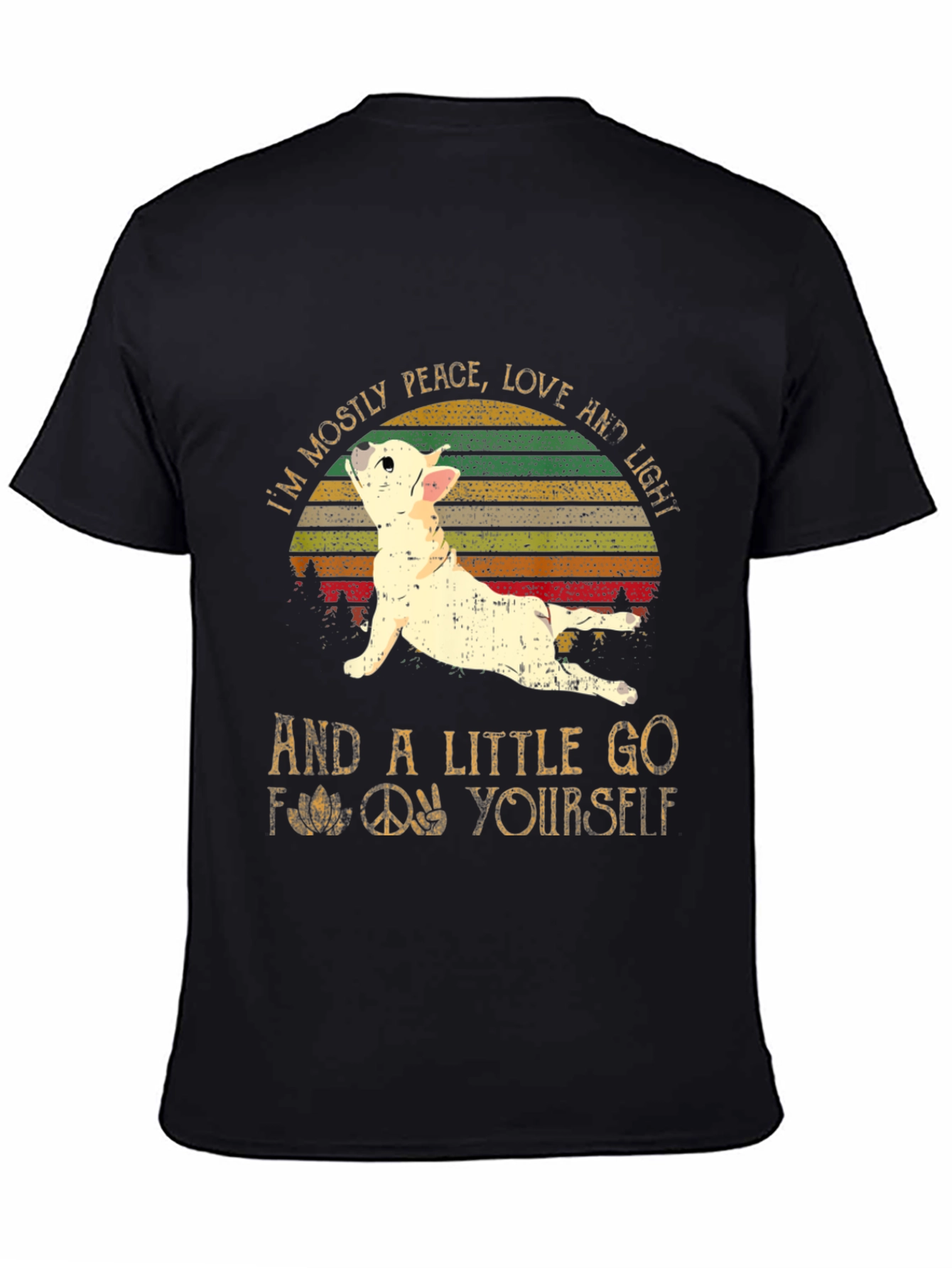 Peace Love Dog T-Shirt