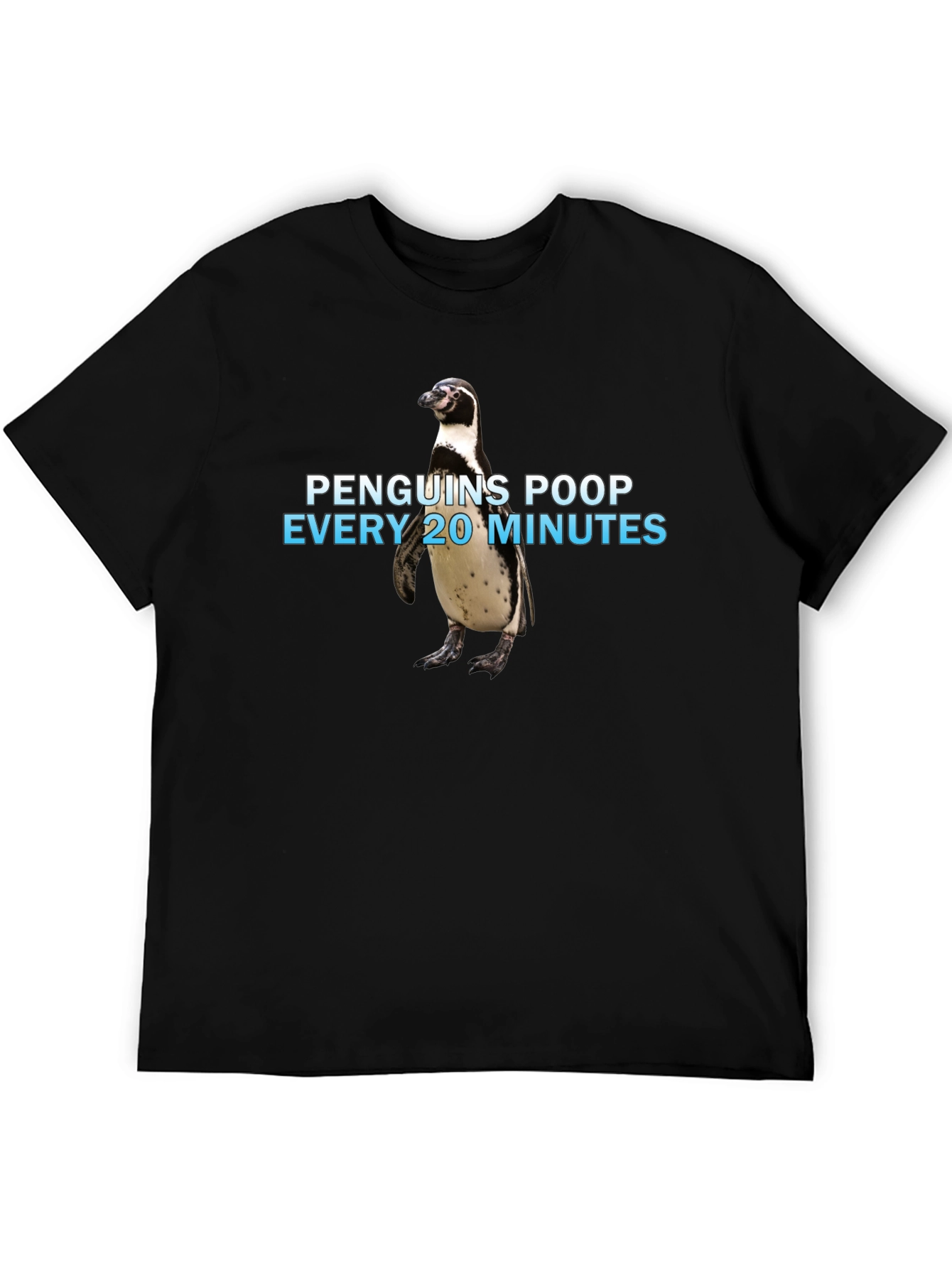 Penguin Poop T-Shirt - Funny Animal Fact Tee
