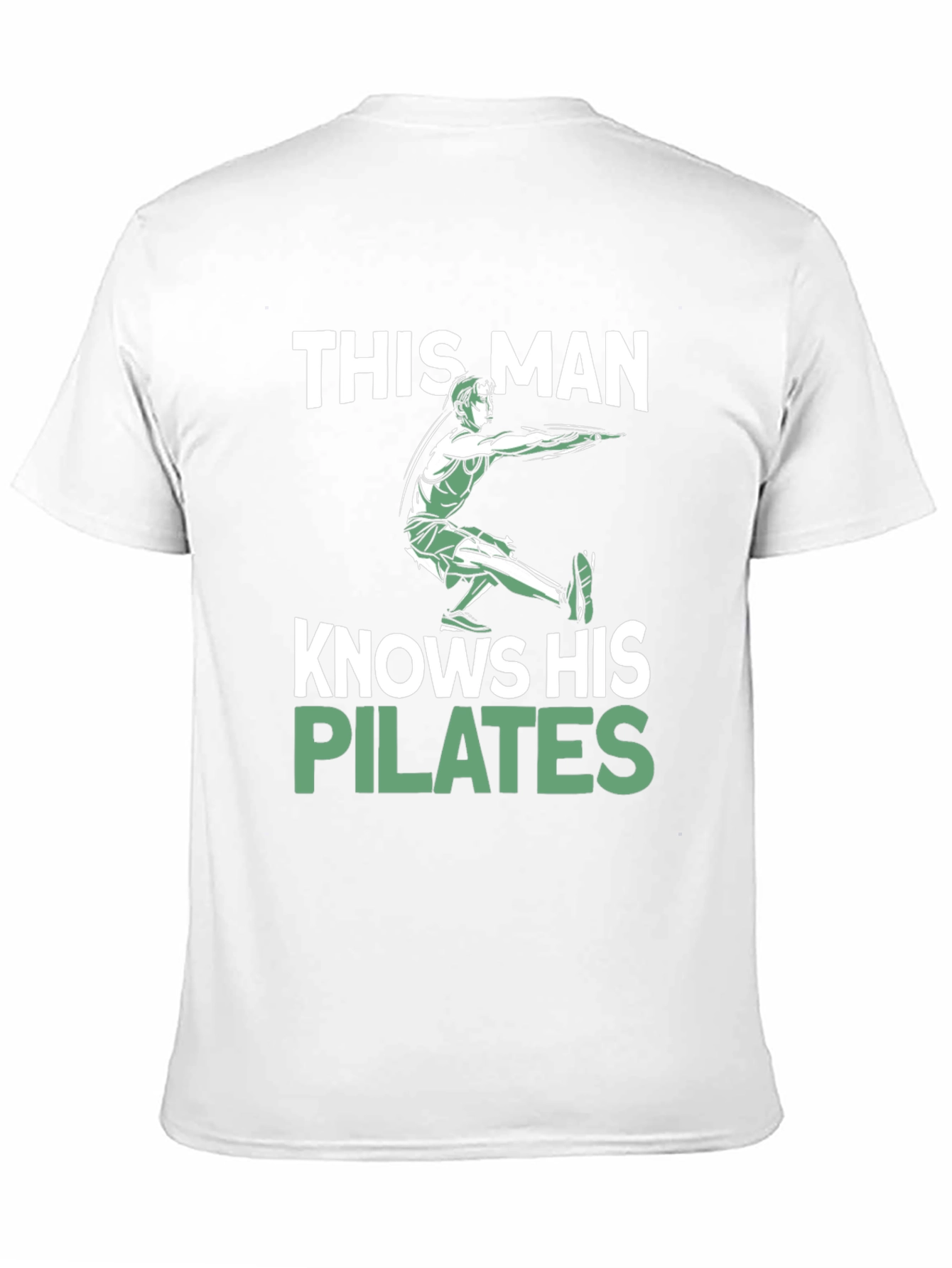 This Man Knows His Pilates T-Shirt Black