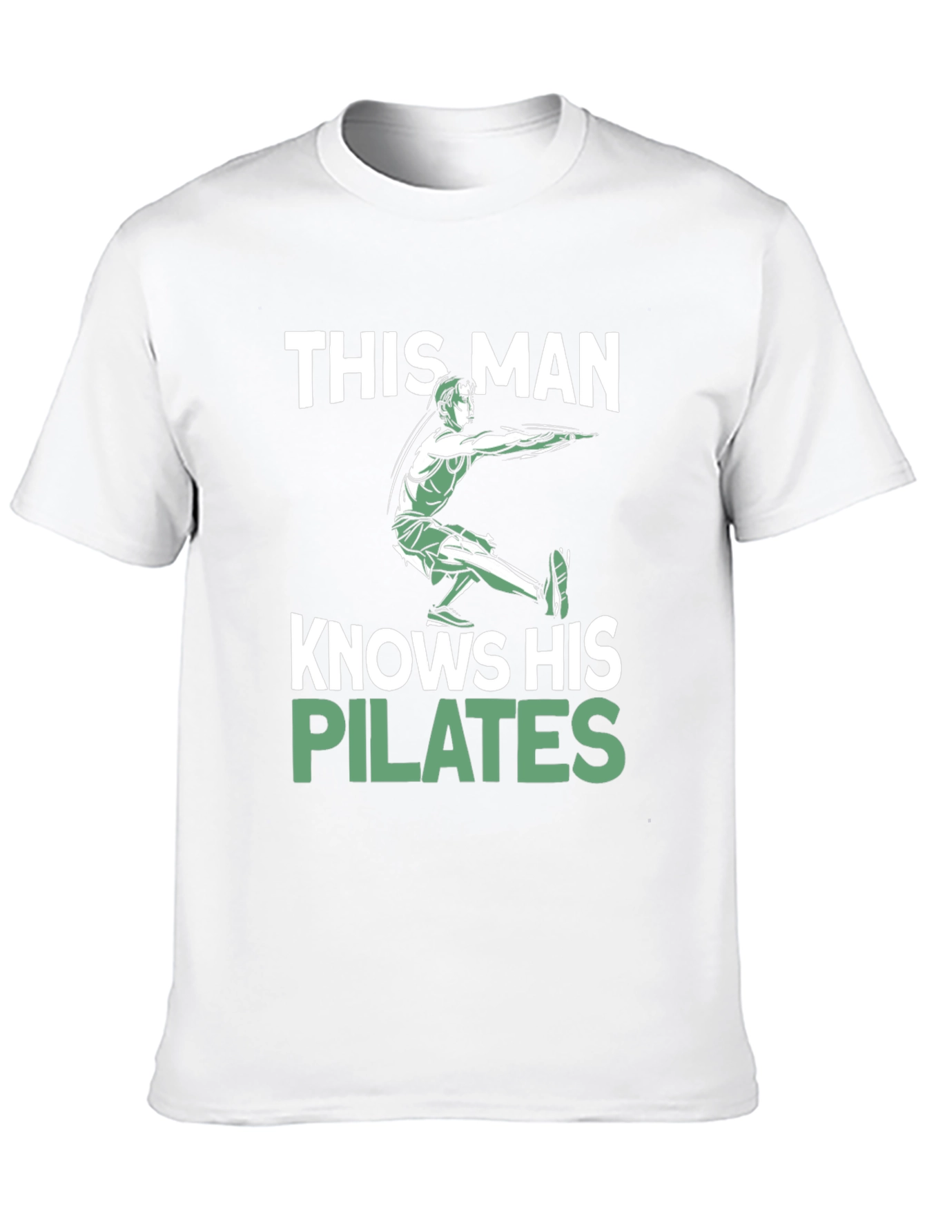 This Man Knows His Pilates T-Shirt Black