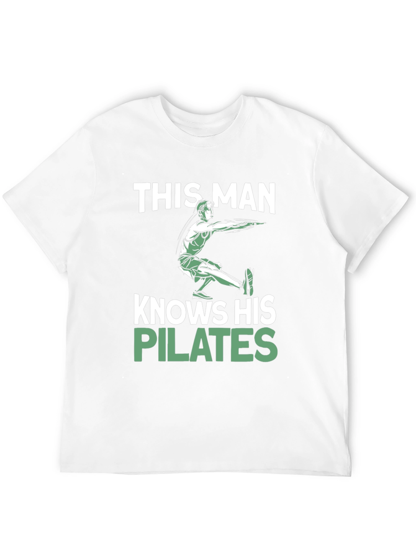 This Man Knows His Pilates T-Shirt Black
