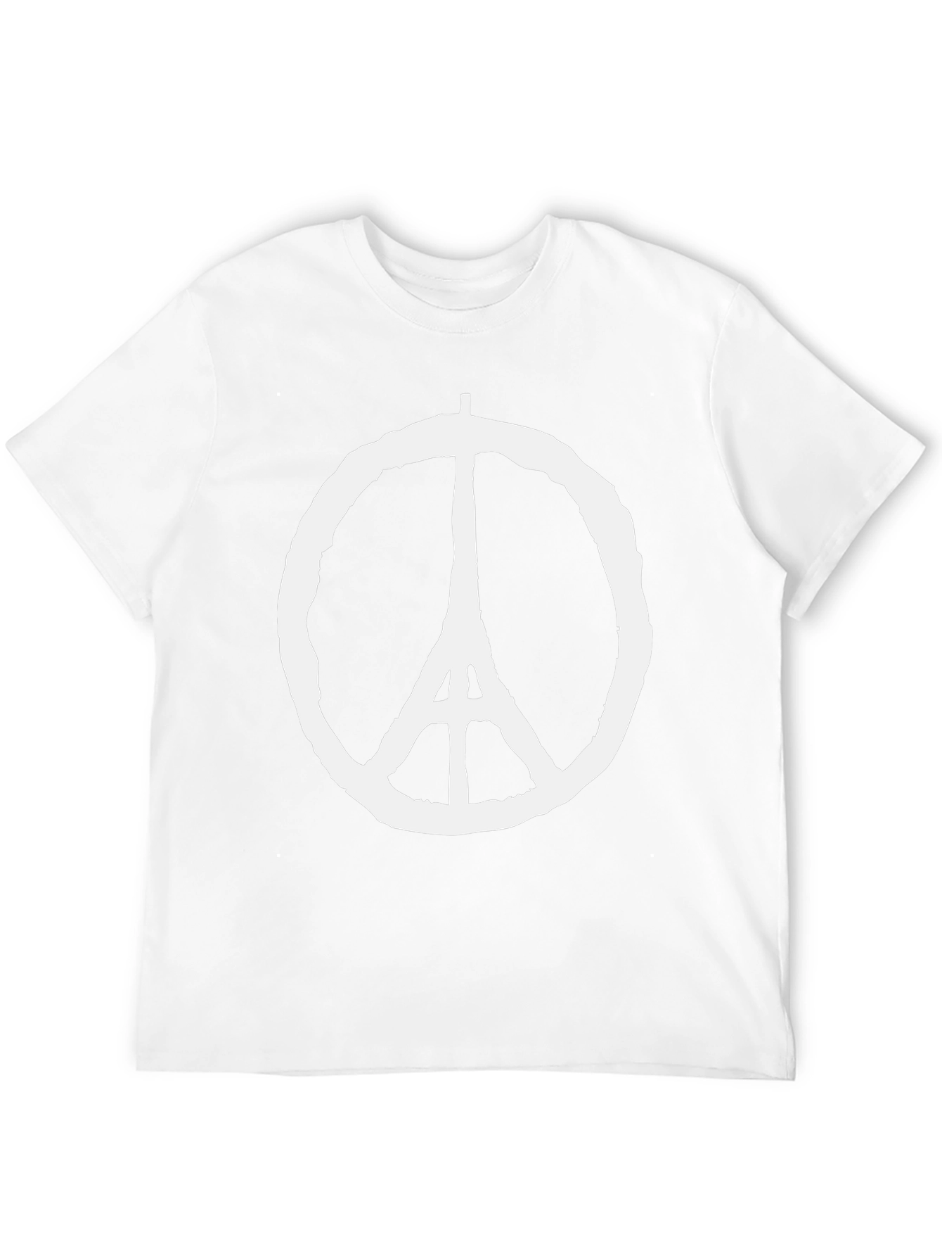 Peace for Paris Black Graphic Tee
