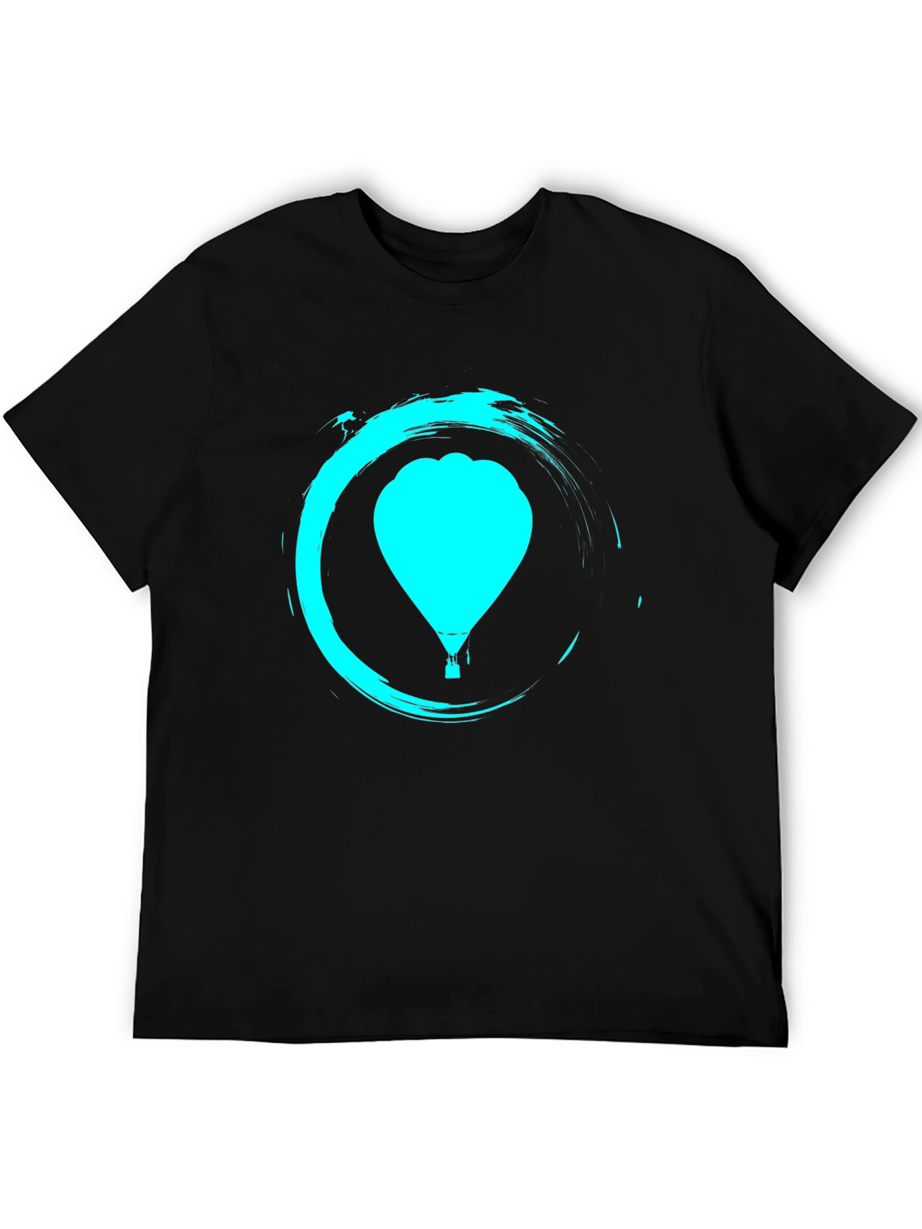 Zen Balloon Black T-Shirt