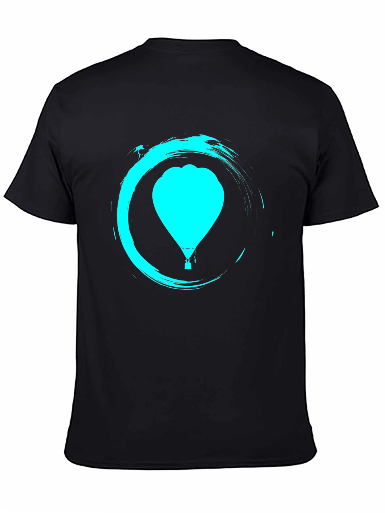 Zen Balloon Black T-Shirt