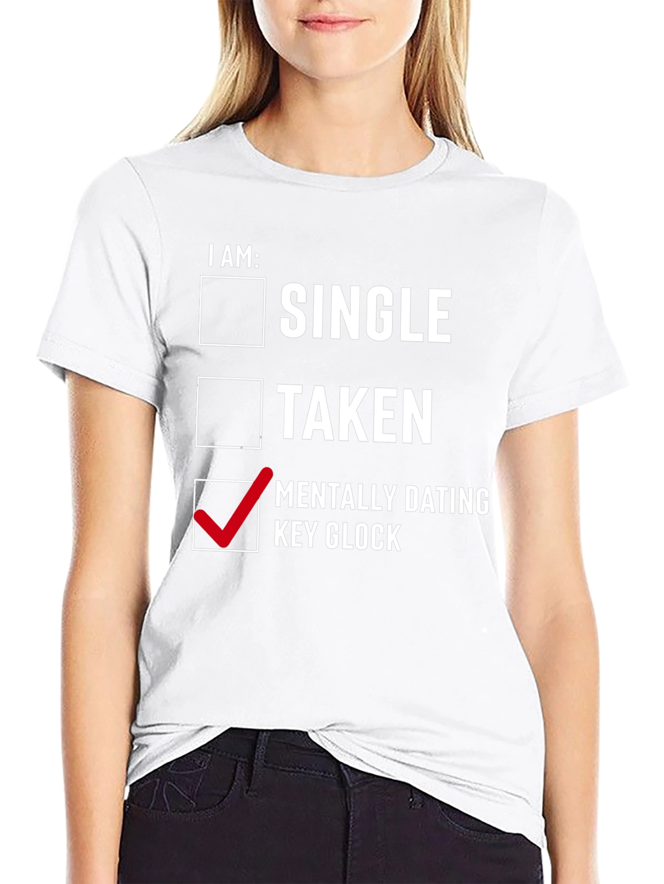 I Am Mentally Dating Key Glock T-Shirt