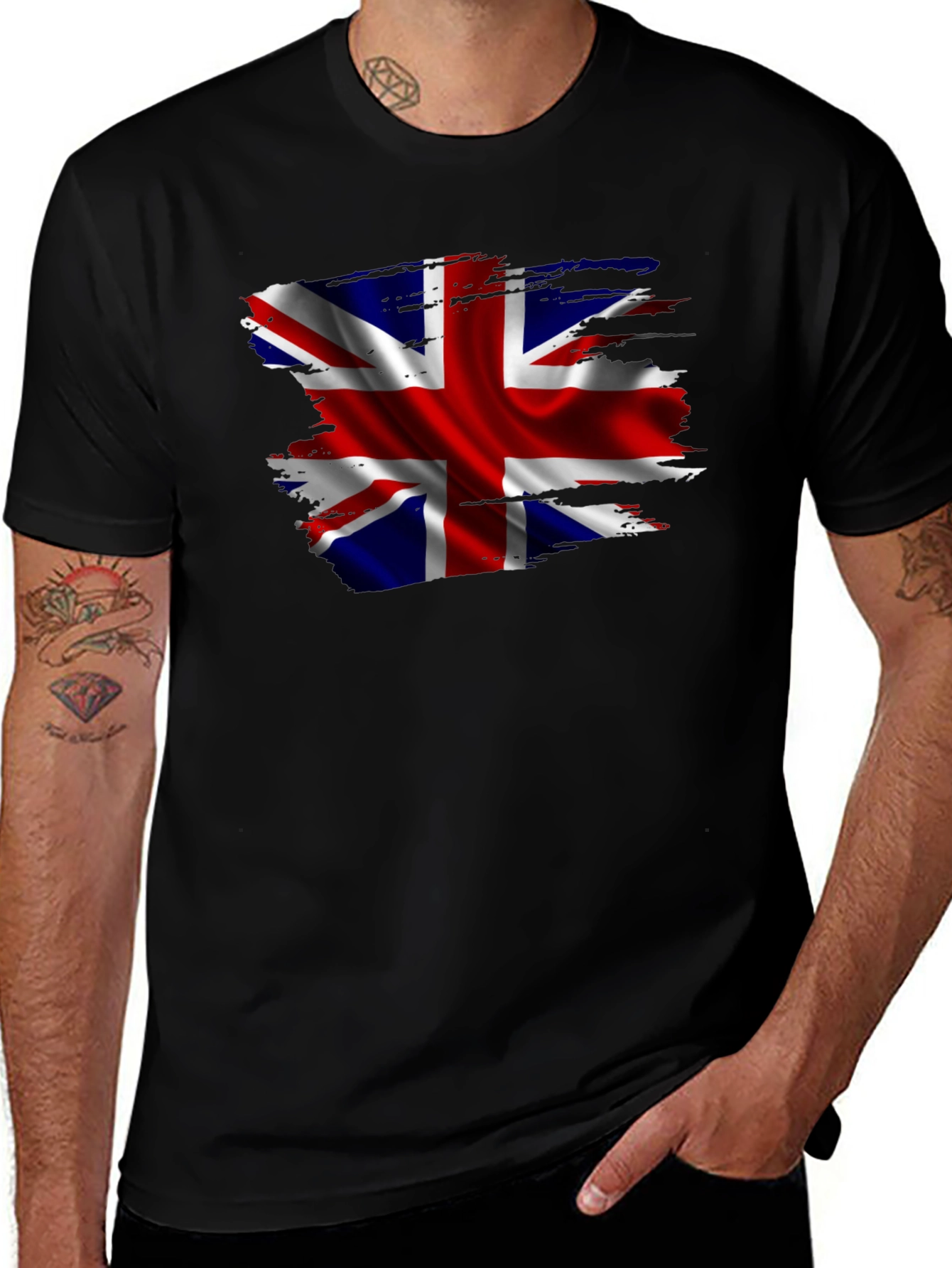 Union Jack Flag T-Shirt - British Pride Tee