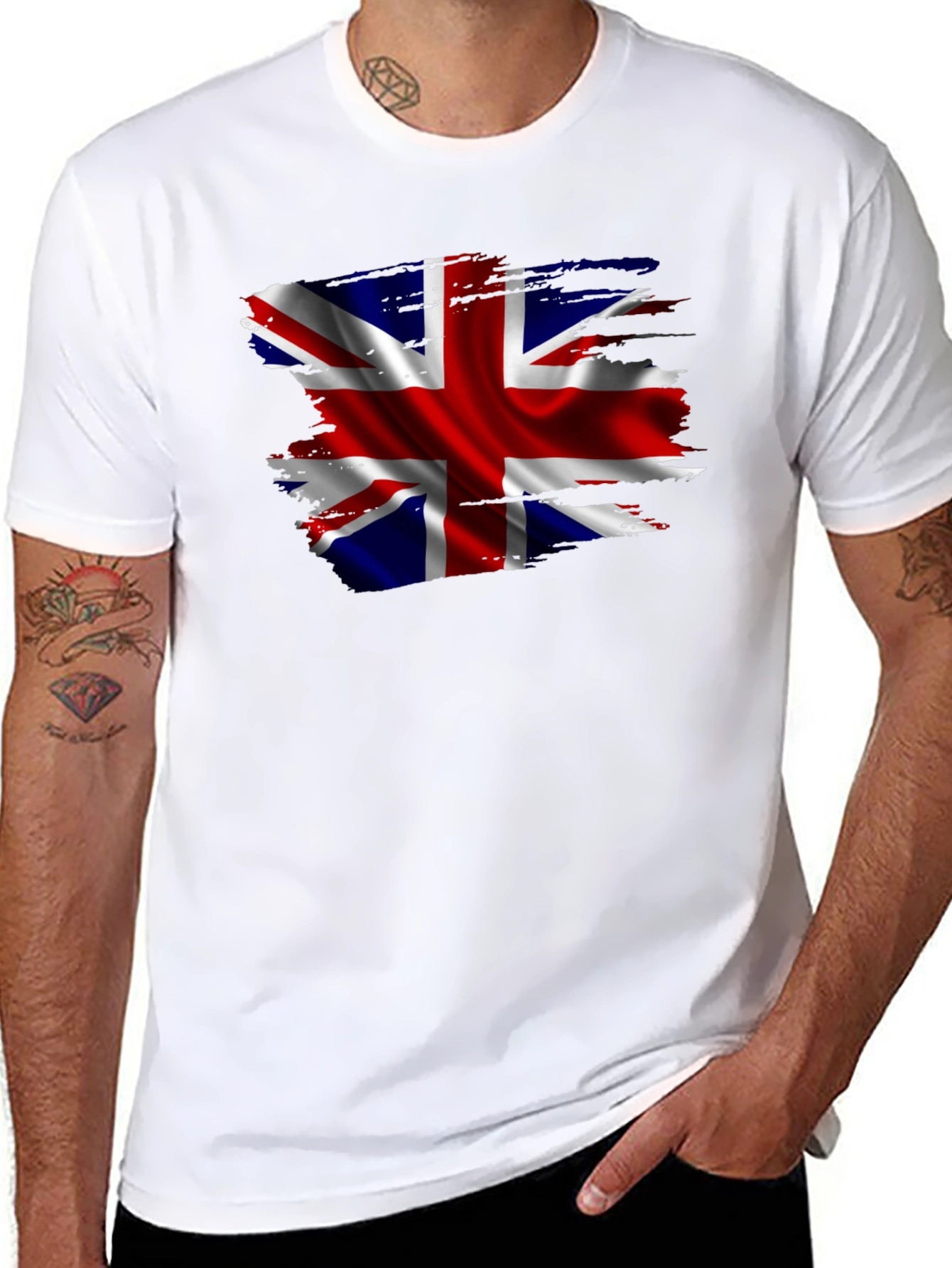 Union Jack Flag T-Shirt - British Pride Tee