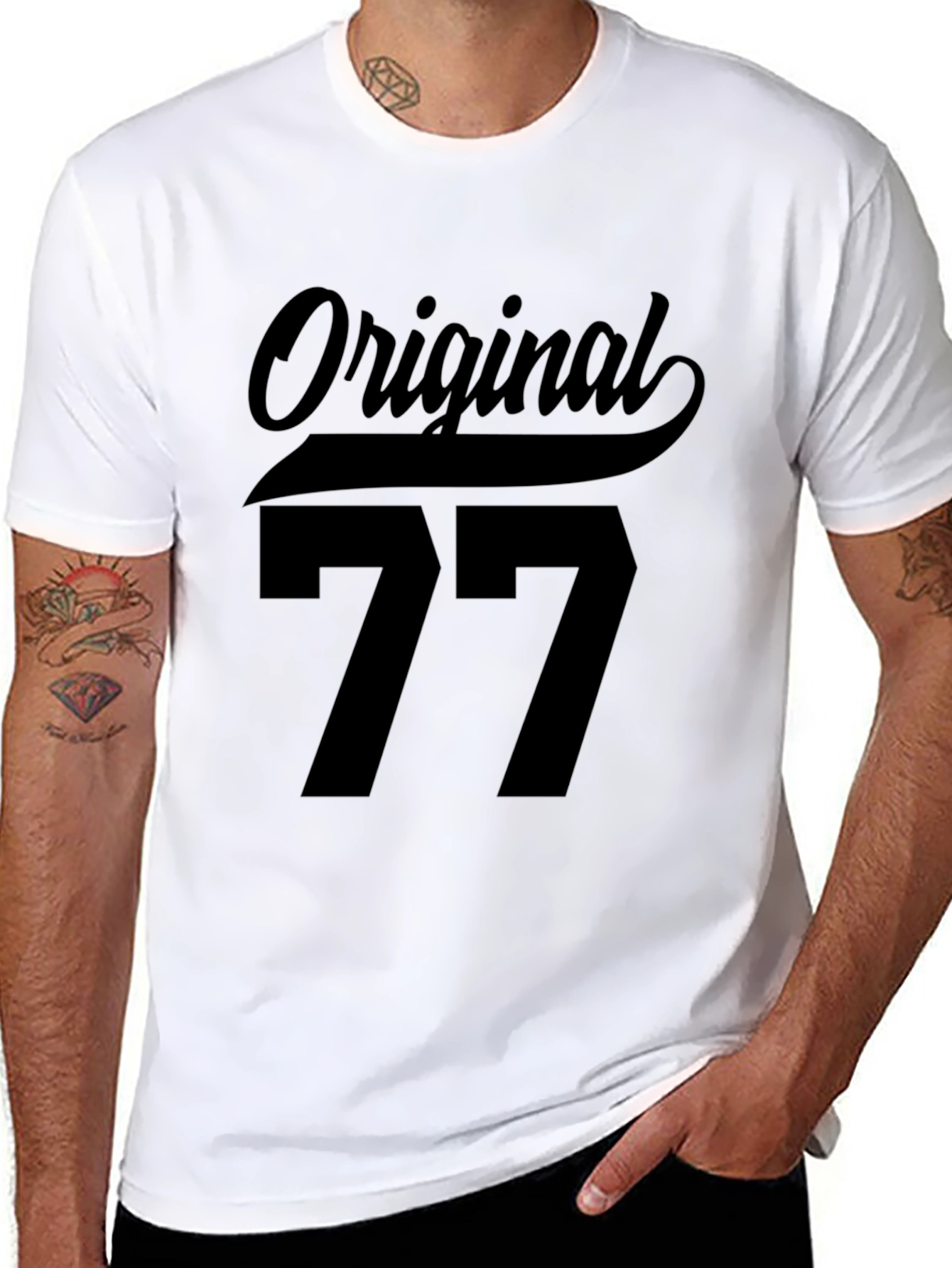Original 77 Black T-Shirt