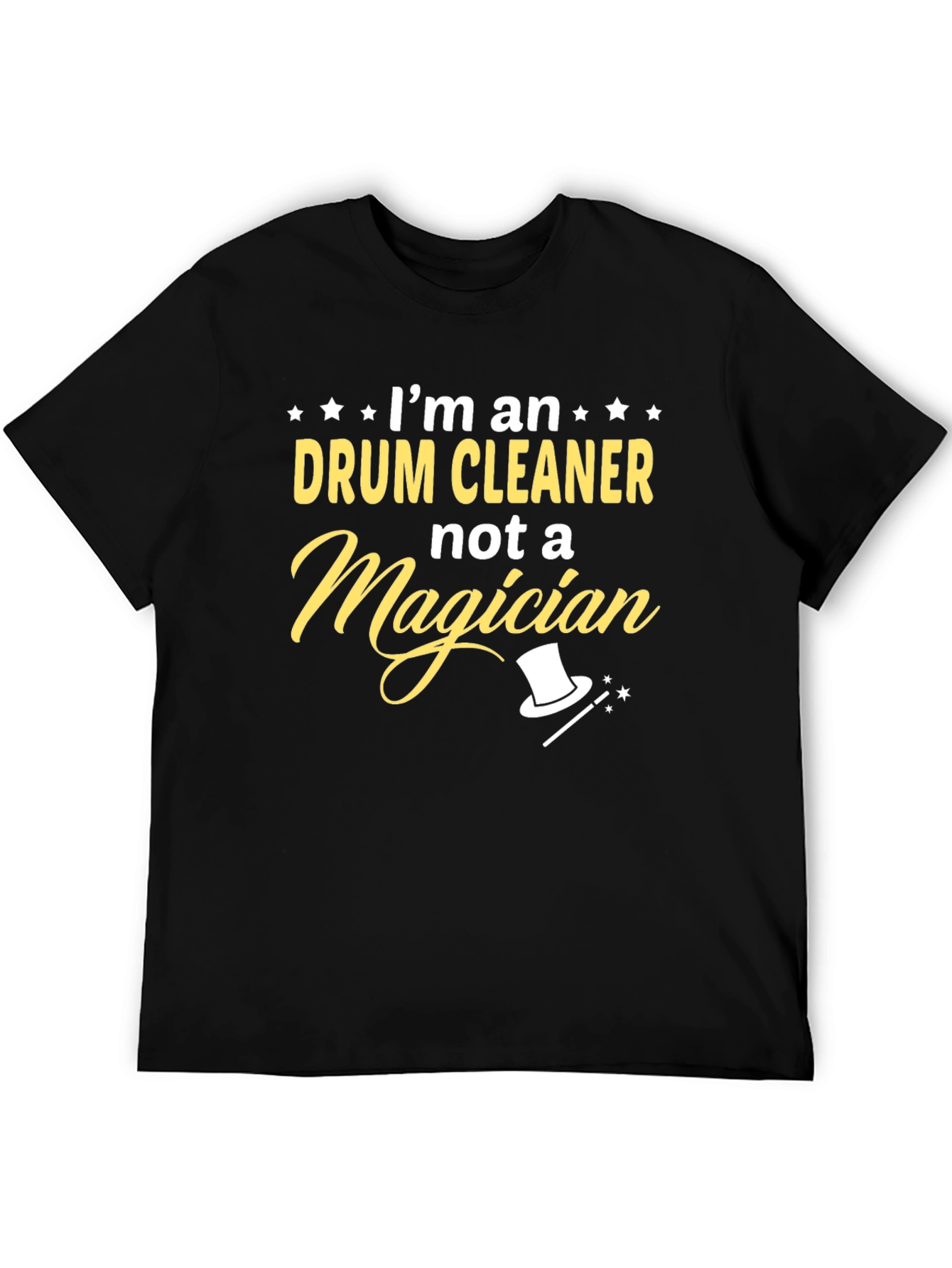 Drum Cleaner T-Shirt - Funny Musician Tee