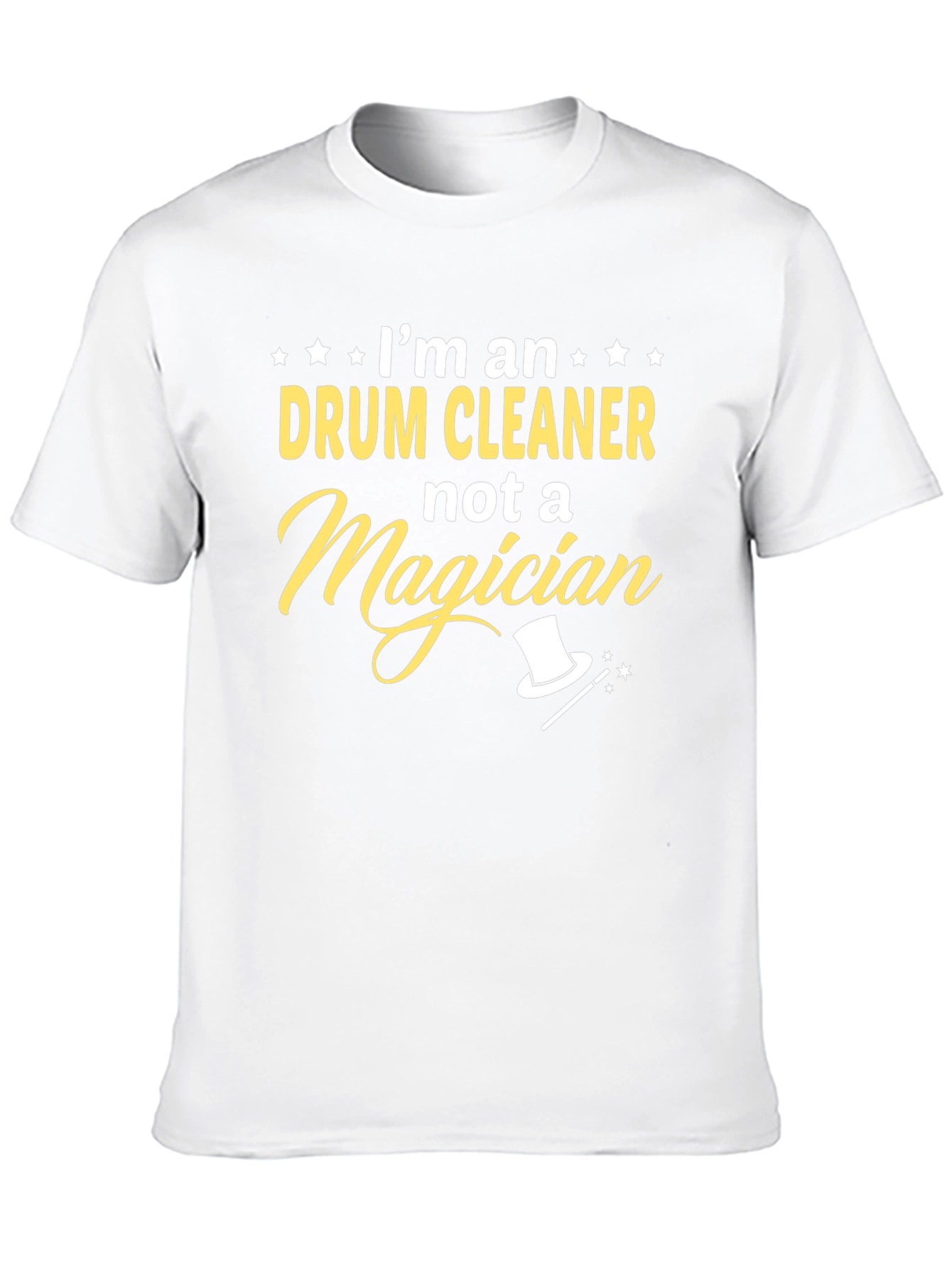 Drum Cleaner T-Shirt - Funny Musician Tee