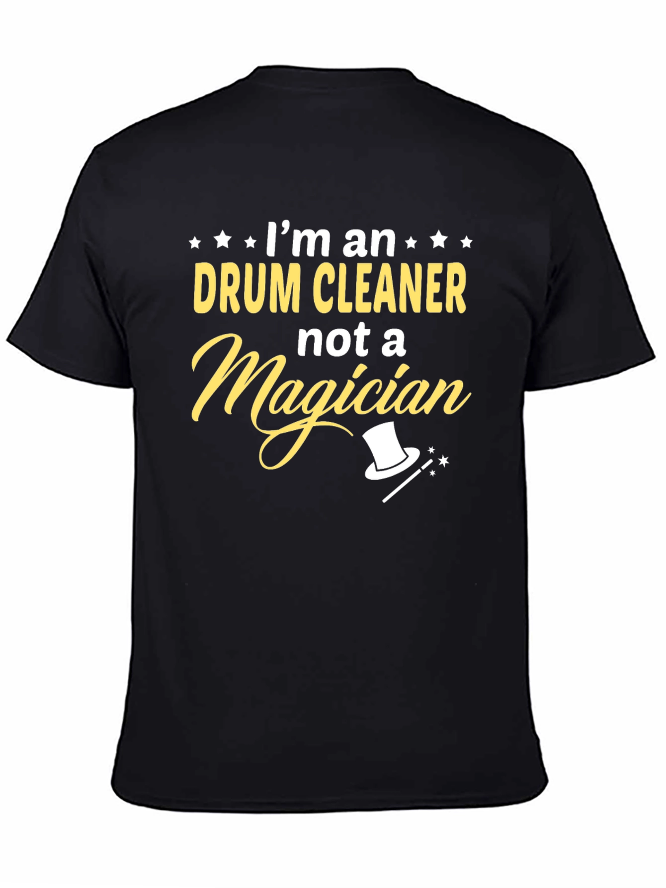 Drum Cleaner T-Shirt - Funny Musician Tee