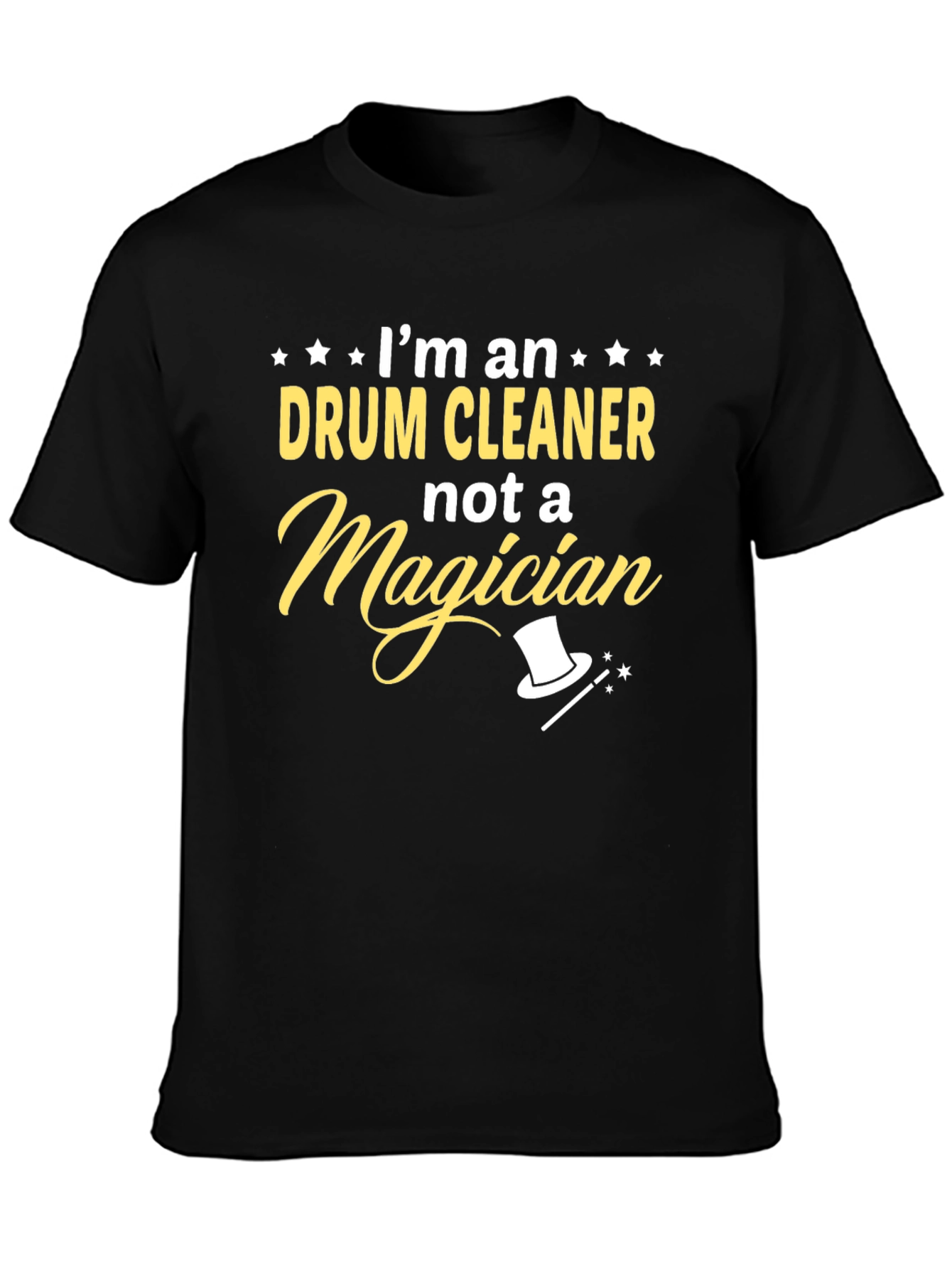 Drum Cleaner T-Shirt - Funny Musician Tee
