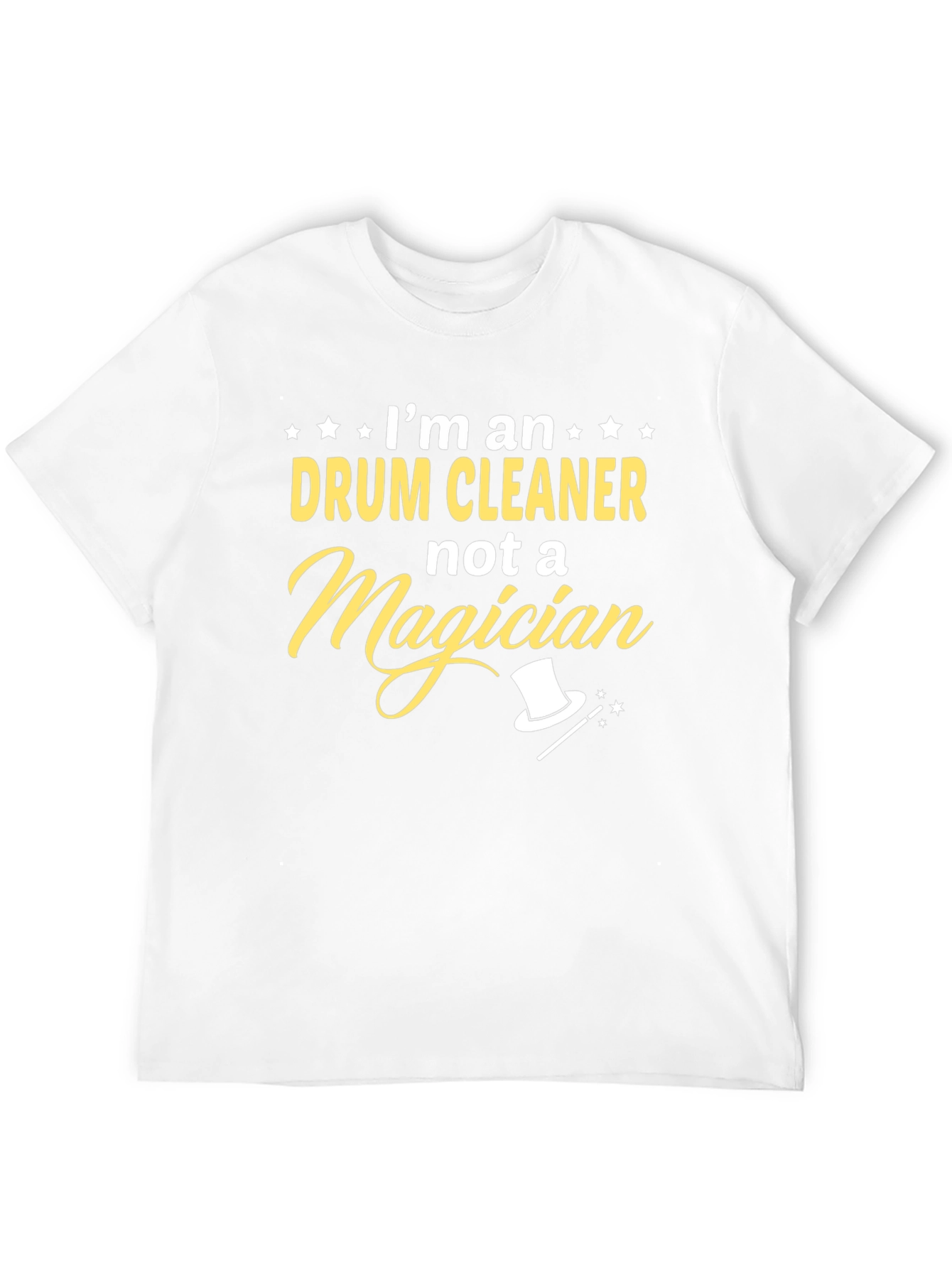 Drum Cleaner T-Shirt - Funny Musician Tee