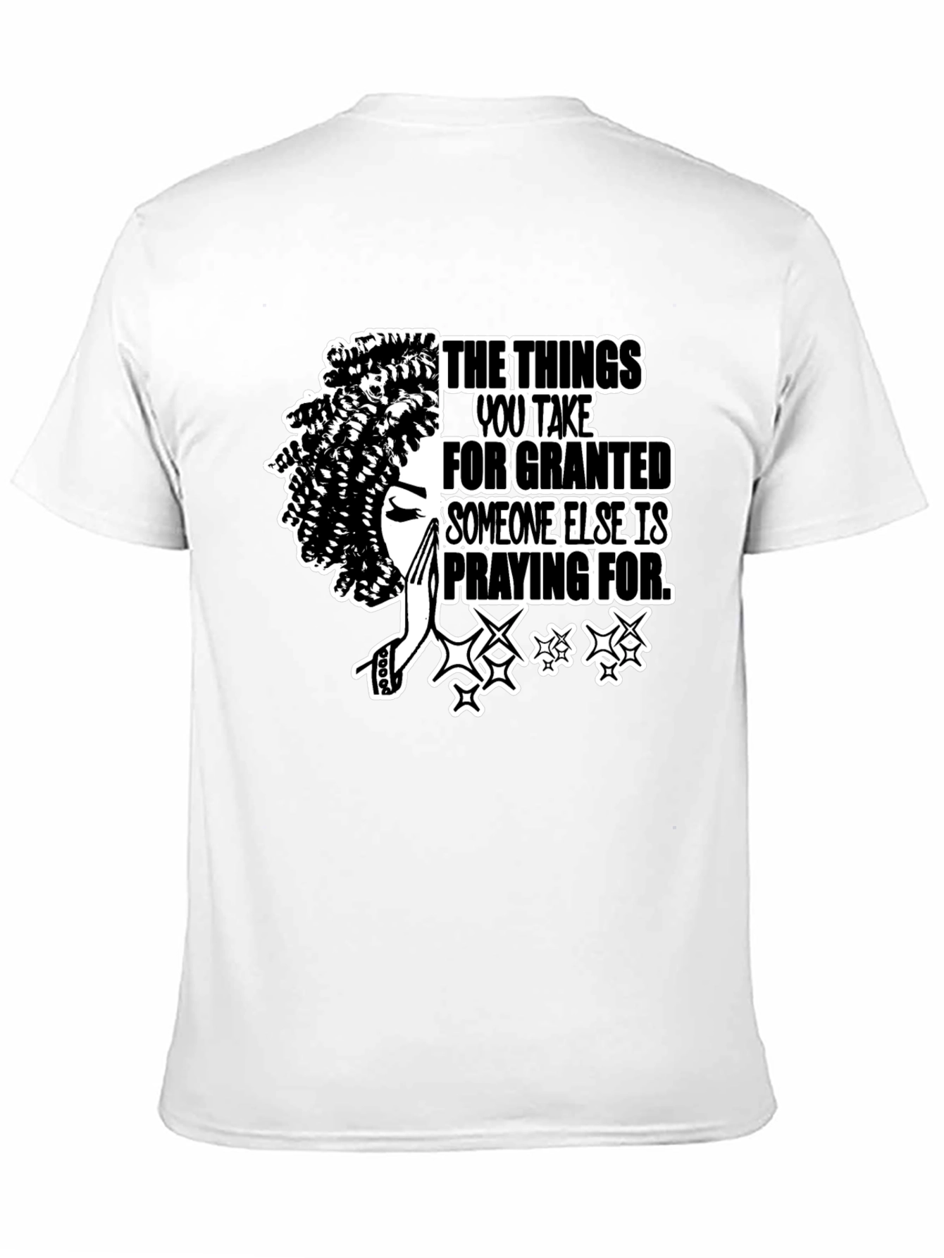 Praying Graphic Tee - Inspirational T-Shirt