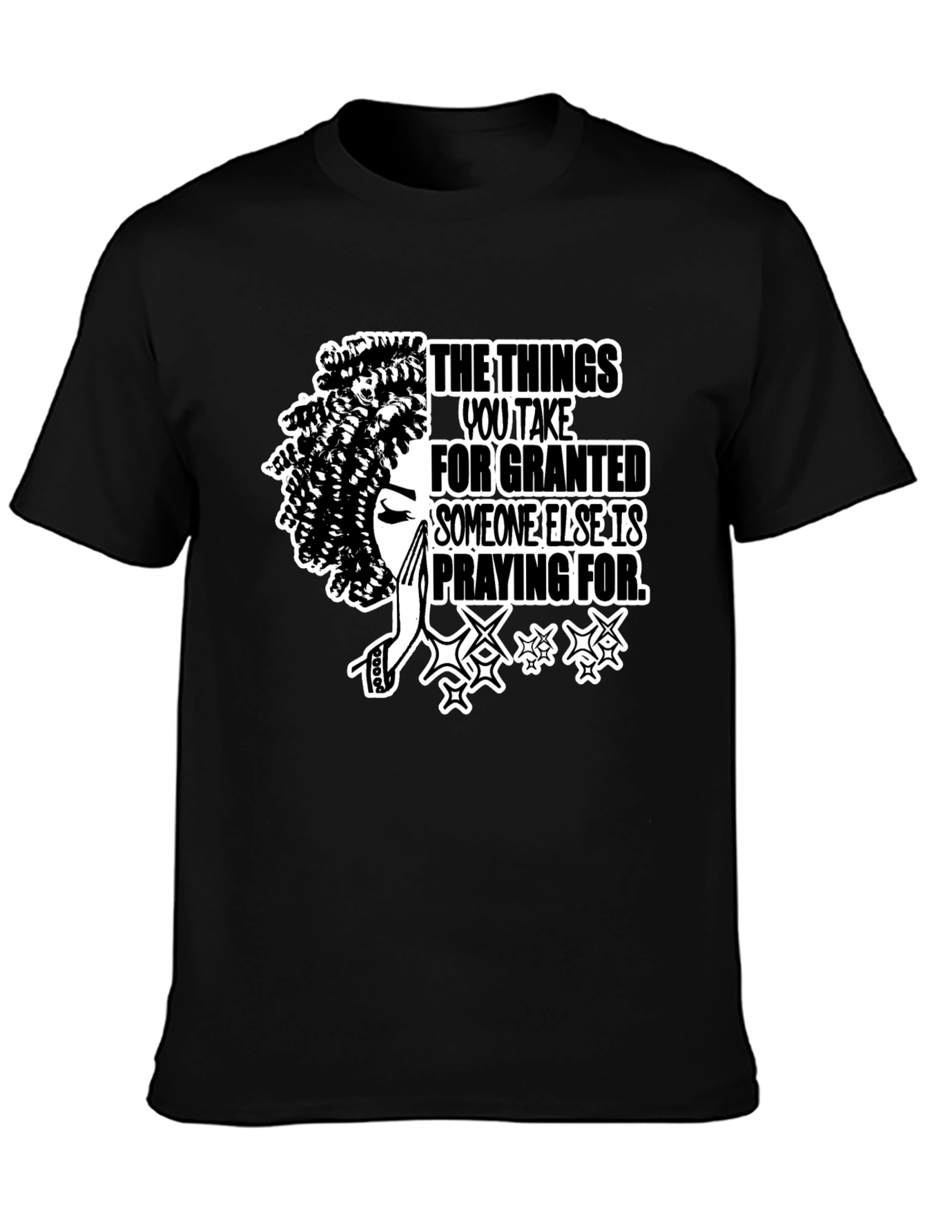 Praying Graphic Tee - Inspirational T-Shirt