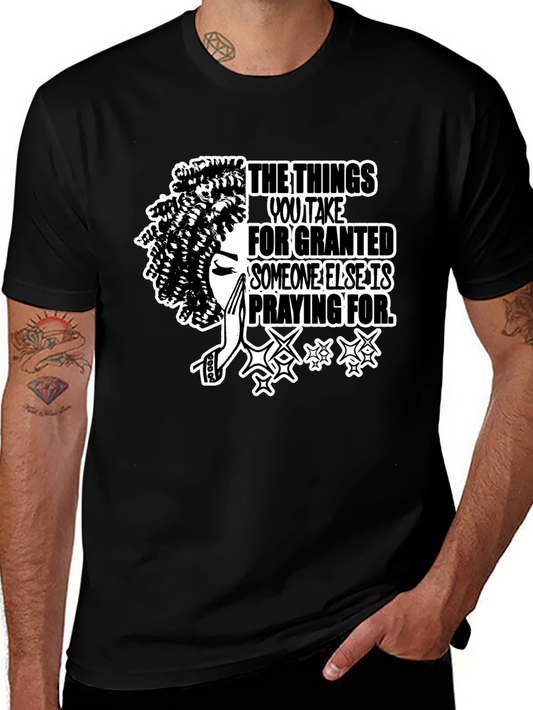 Praying Graphic Tee - Inspirational T-Shirt