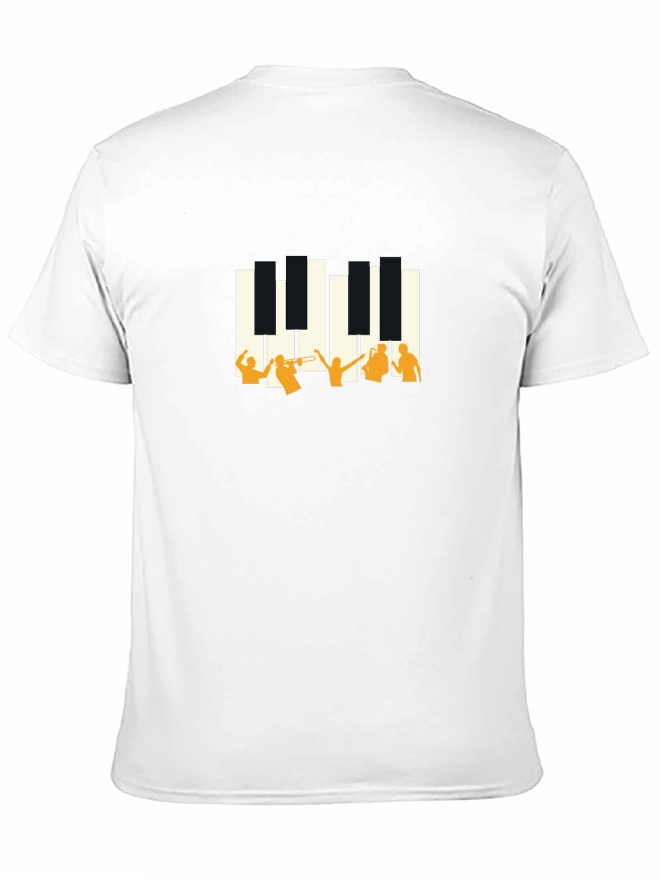 Jazz Piano T-Shirt - Black