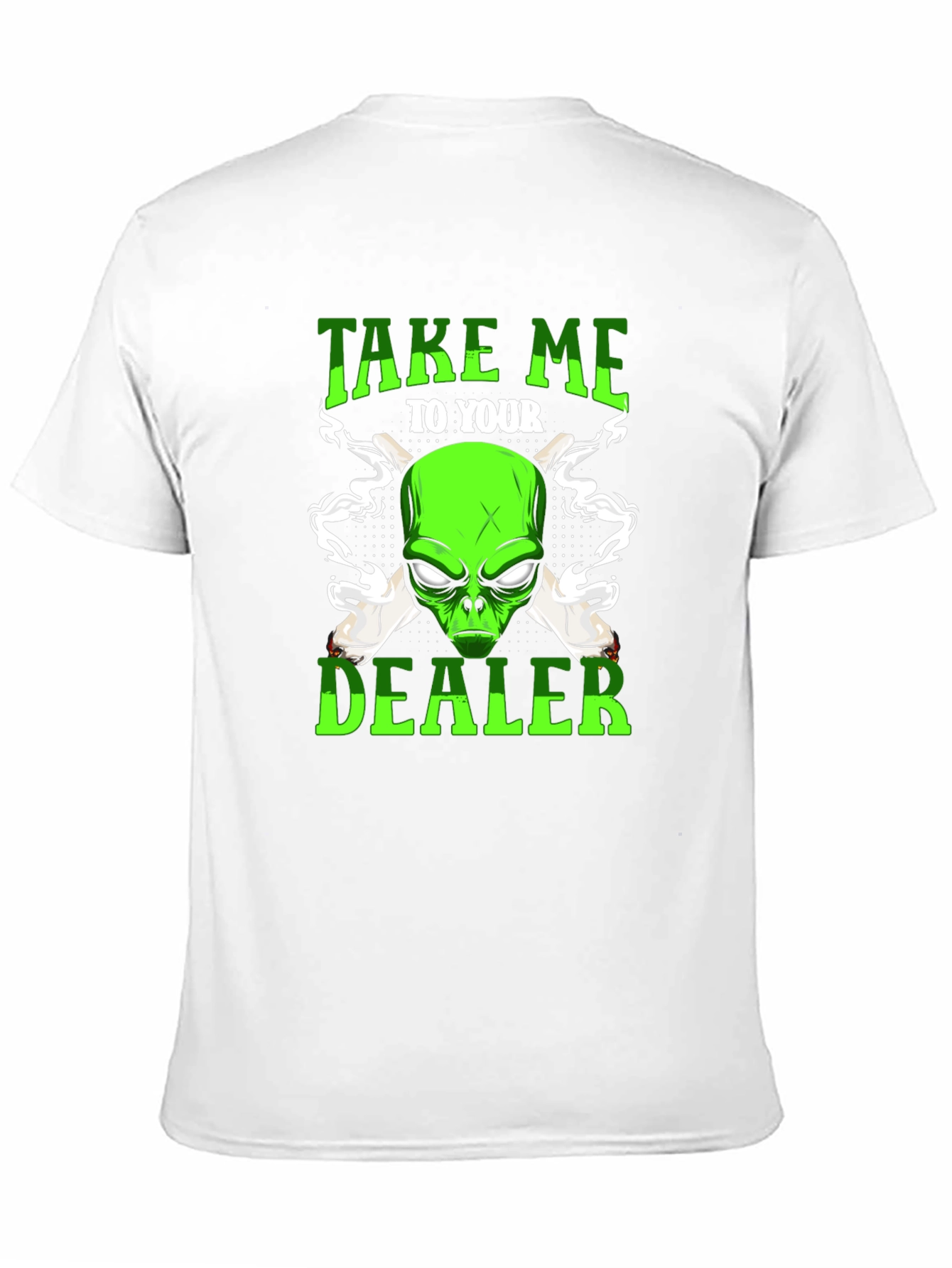 Alien Take Me To Your Dealer Graphic T-Shirt