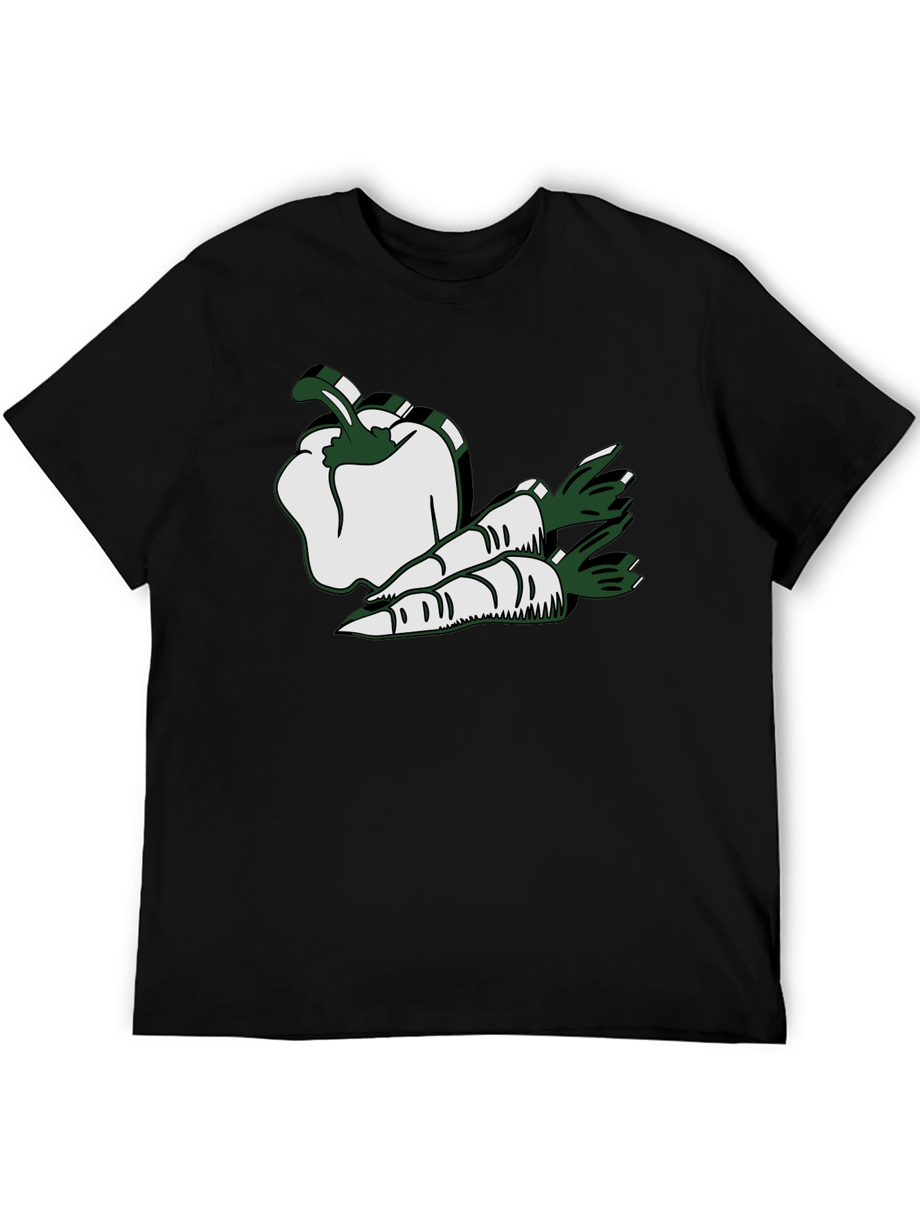 Veggie Graphic Tee - Pepper and Carrots