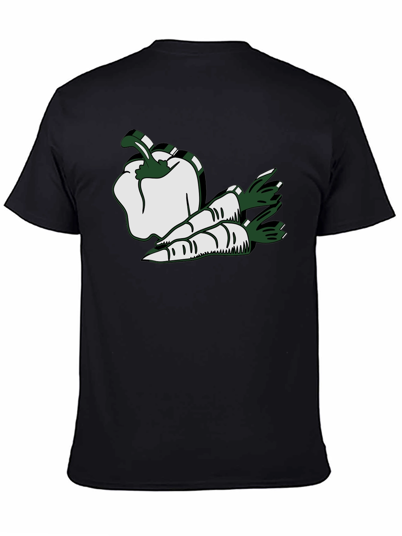 Veggie Graphic Tee - Pepper and Carrots