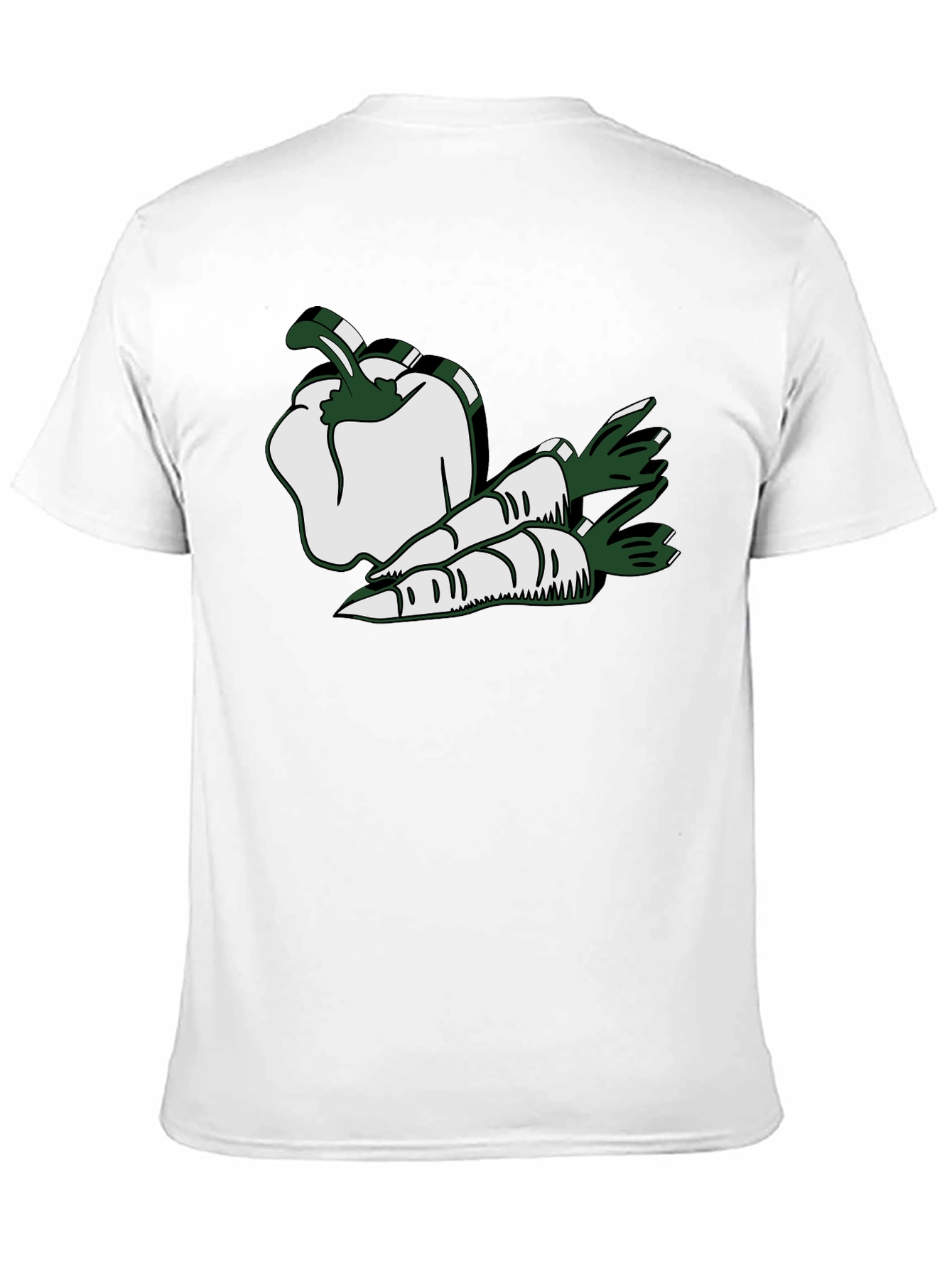 Veggie Graphic Tee - Pepper and Carrots