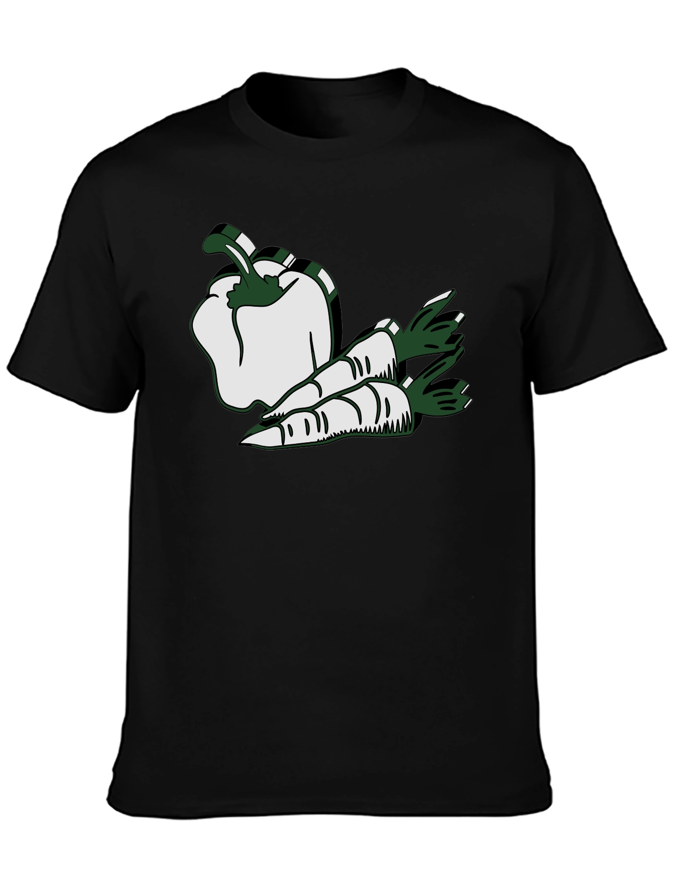 Veggie Graphic Tee - Pepper and Carrots