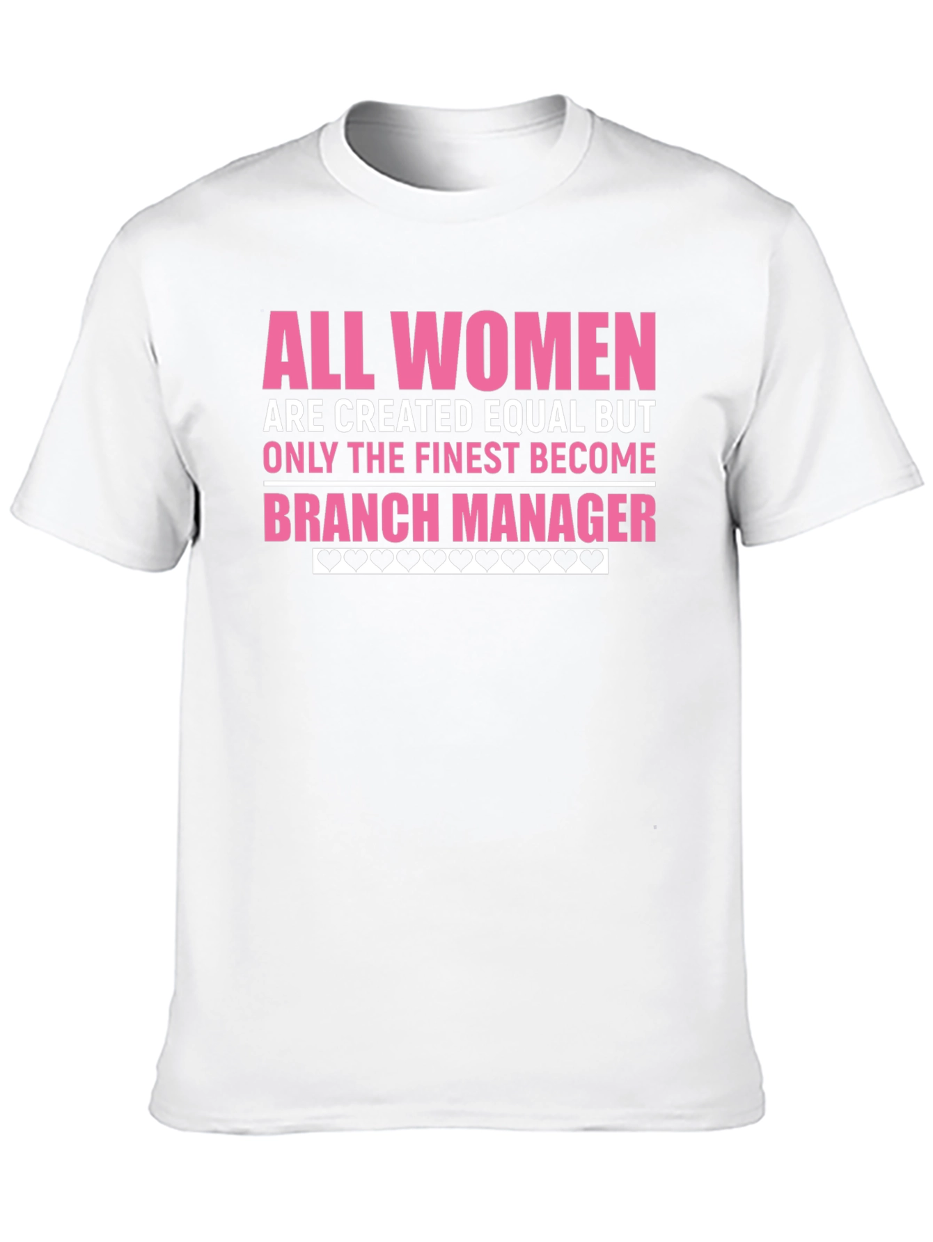 Finest Women Branch Manager Black T-Shirt