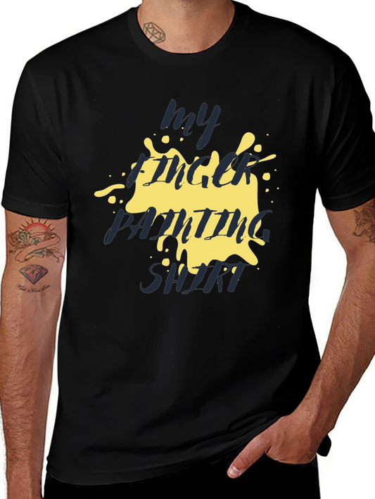 Finger Painting T-Shirt - Artistic Style