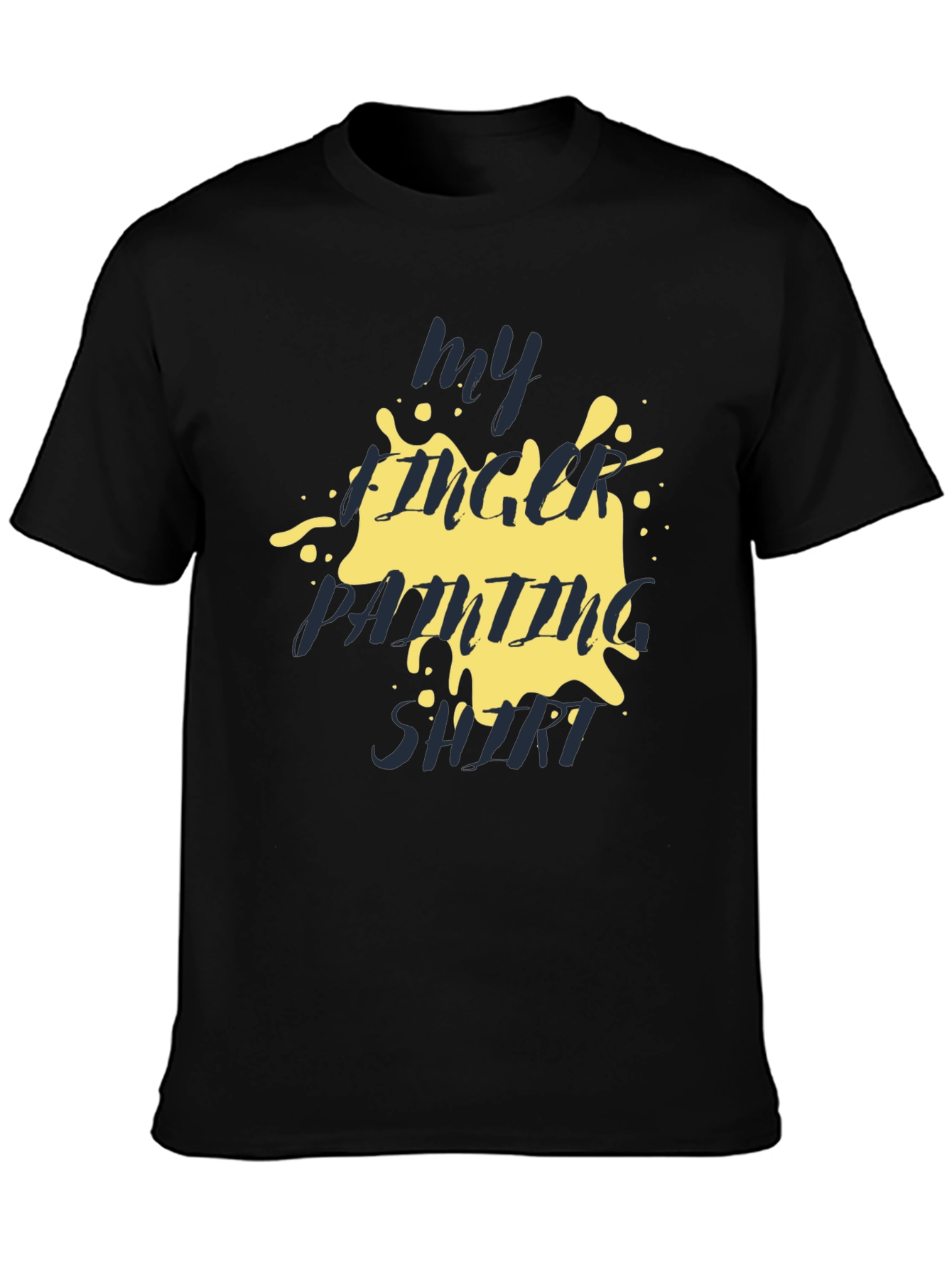 Finger Painting T-Shirt - Artistic Style